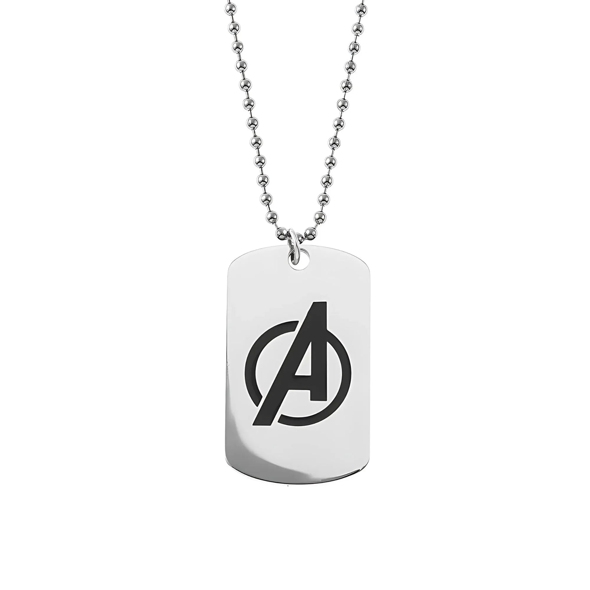Collana Avengers - Smalto Nero - VitaMea