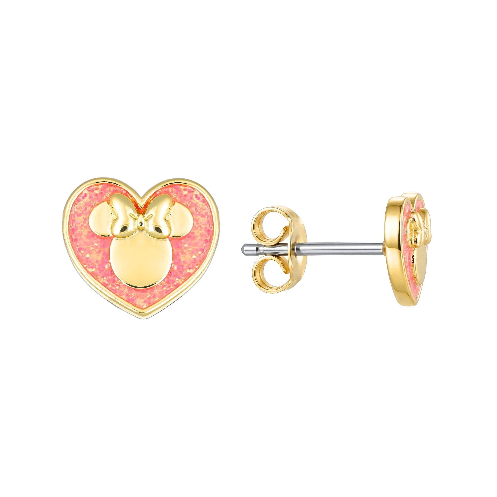 Orecchini Minnie Mouse Cuore - Disney