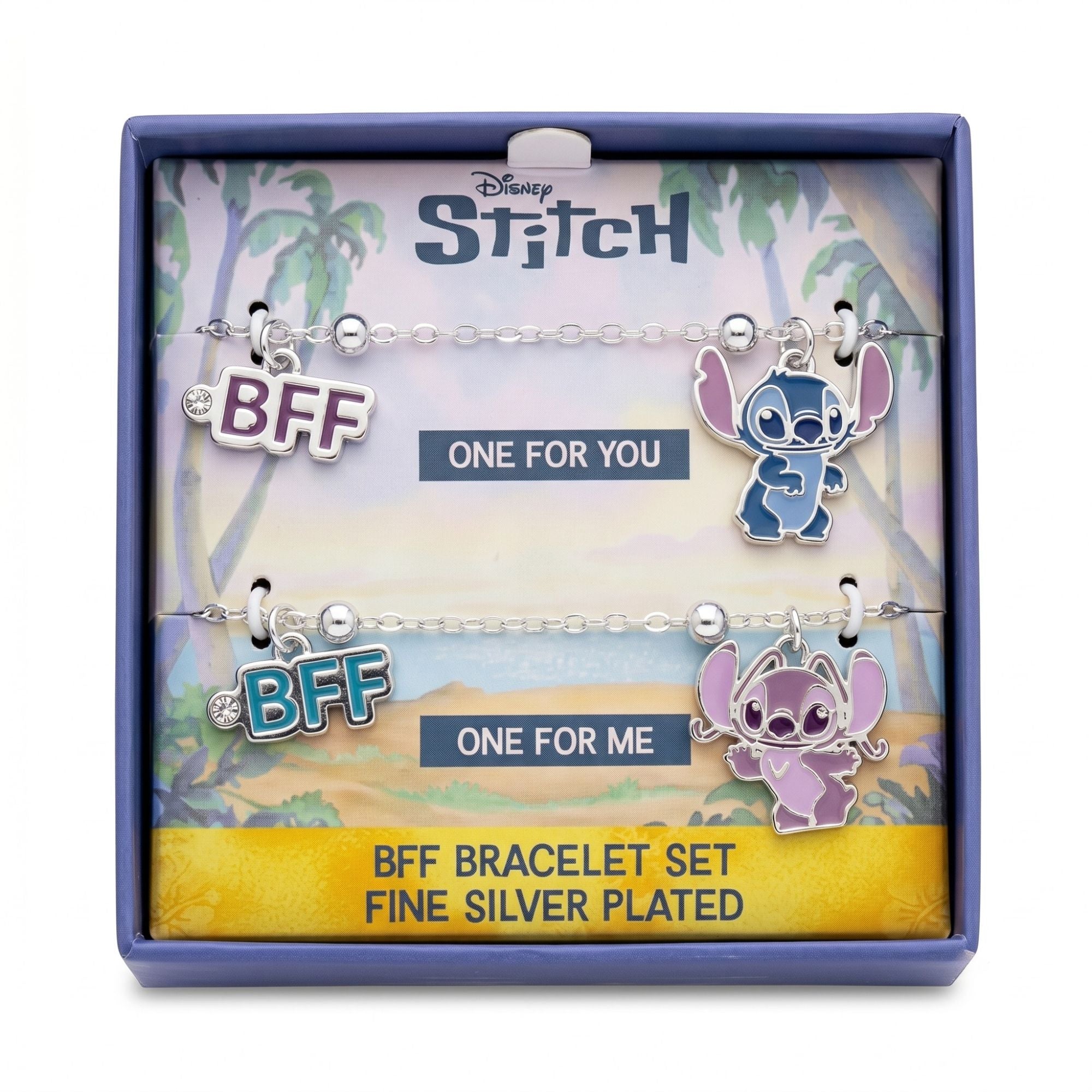 Set Bracciali BFF Stitch & Angel - Disney