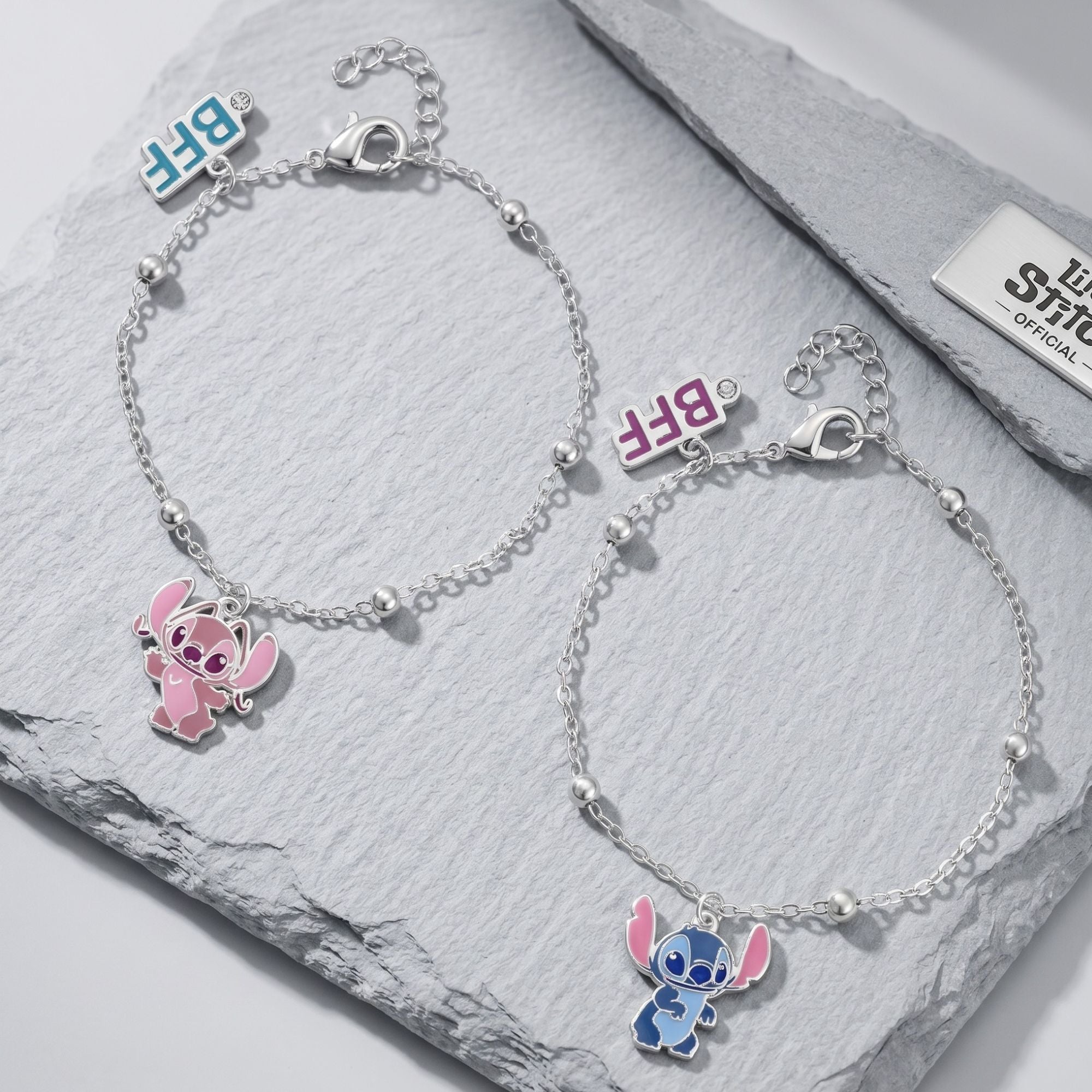 Set Bracciali BFF Stitch & Angel - Disney
