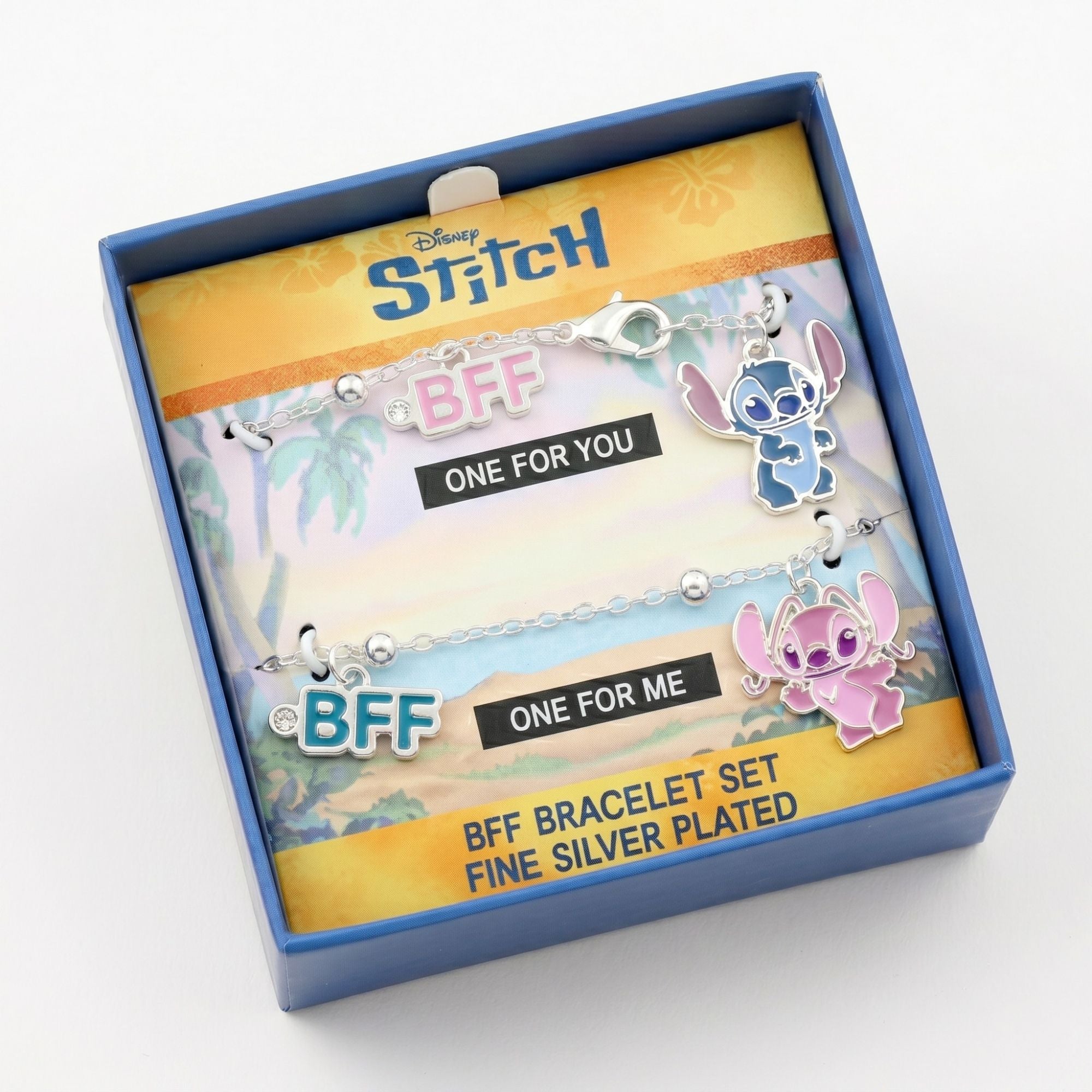 Set Bracciali BFF Stitch & Angel - Disney