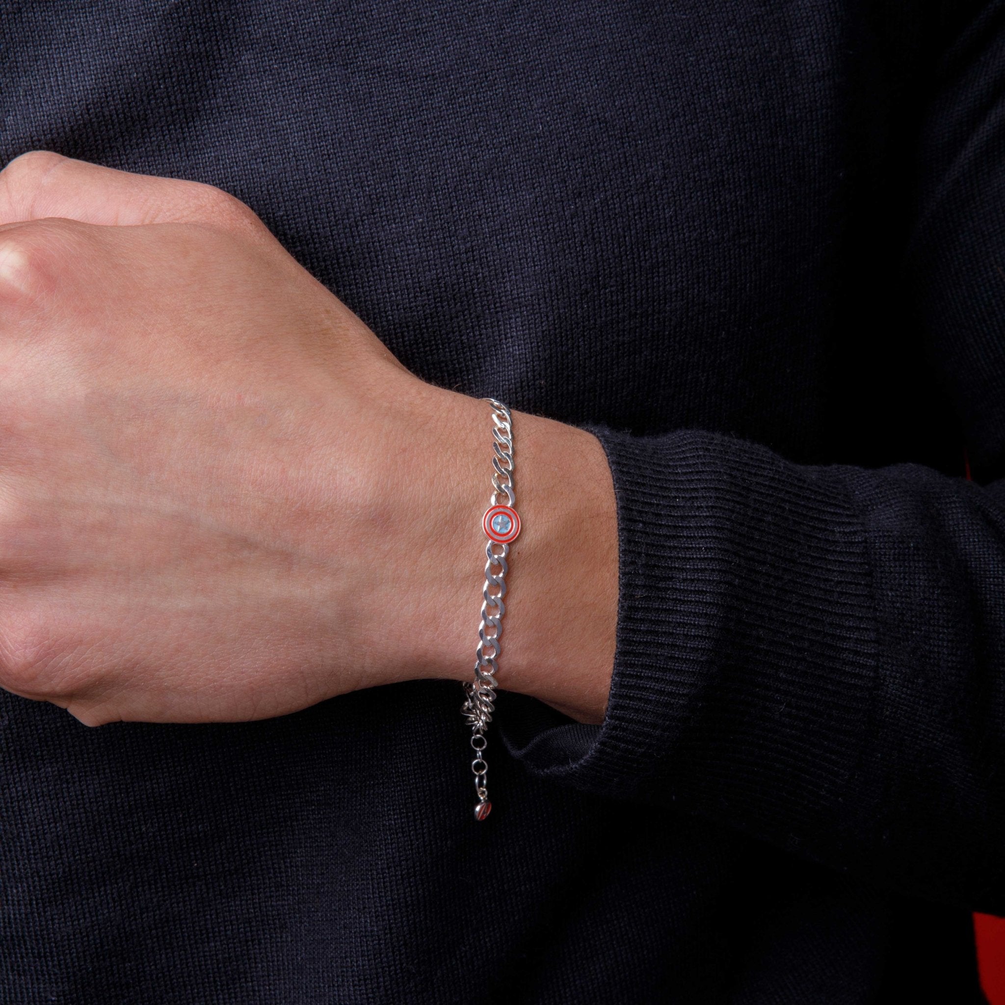 Bracciale Capitan America - Chain - VitaMea - BS00080RL - 7.CS - Bracciale -