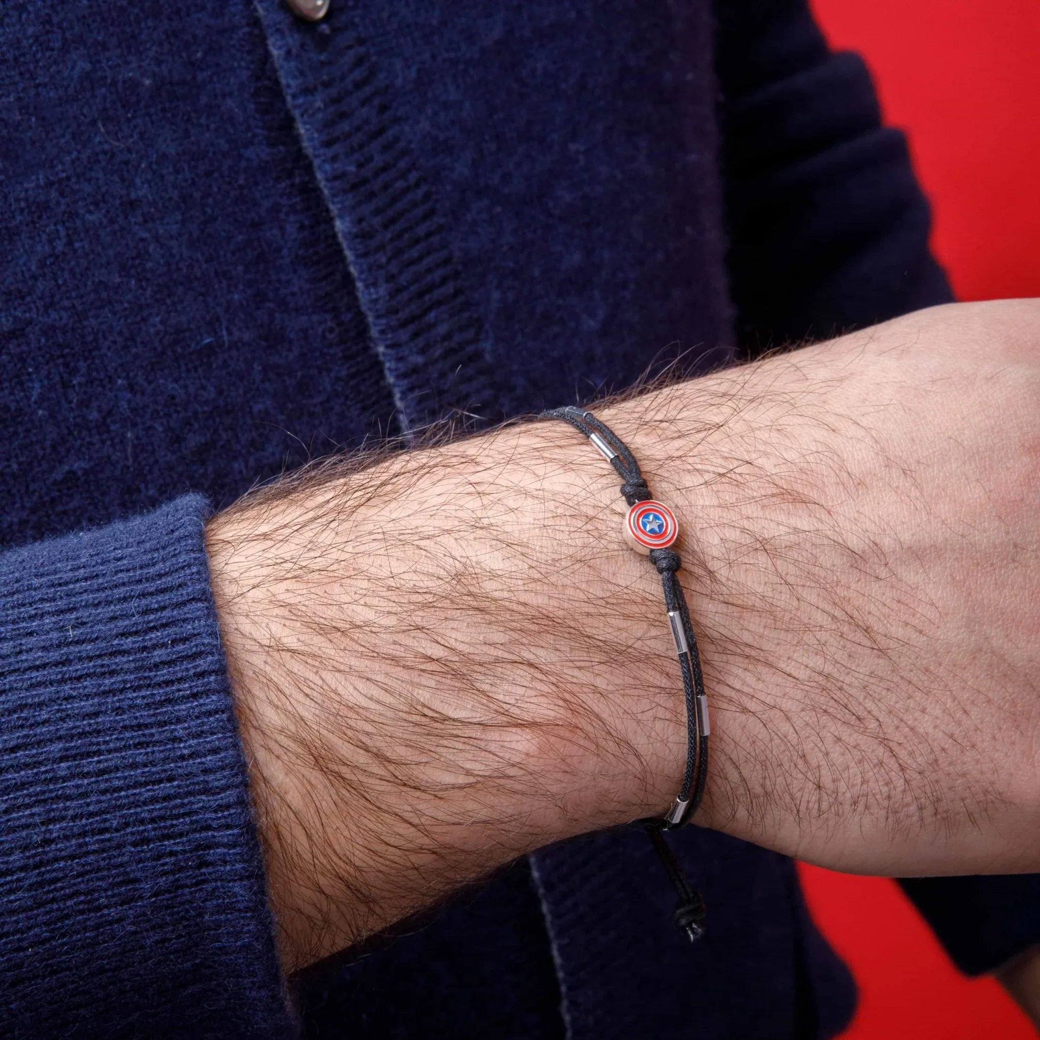 Bracciale Captain America - Black - VitaMea