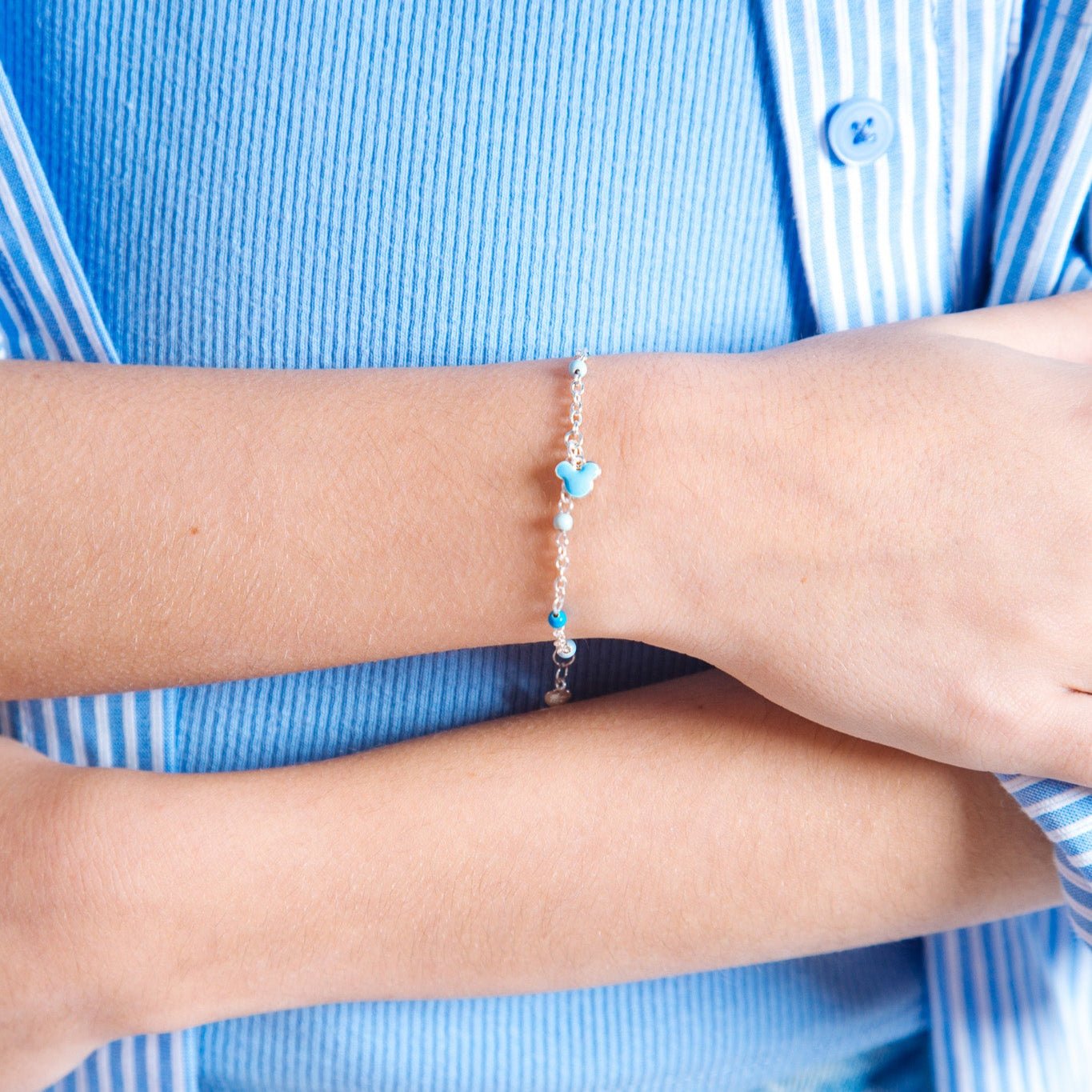 Bracciale Mickey - Baby - VitaMea - BS00103SL - 47.CS - Bracciale -