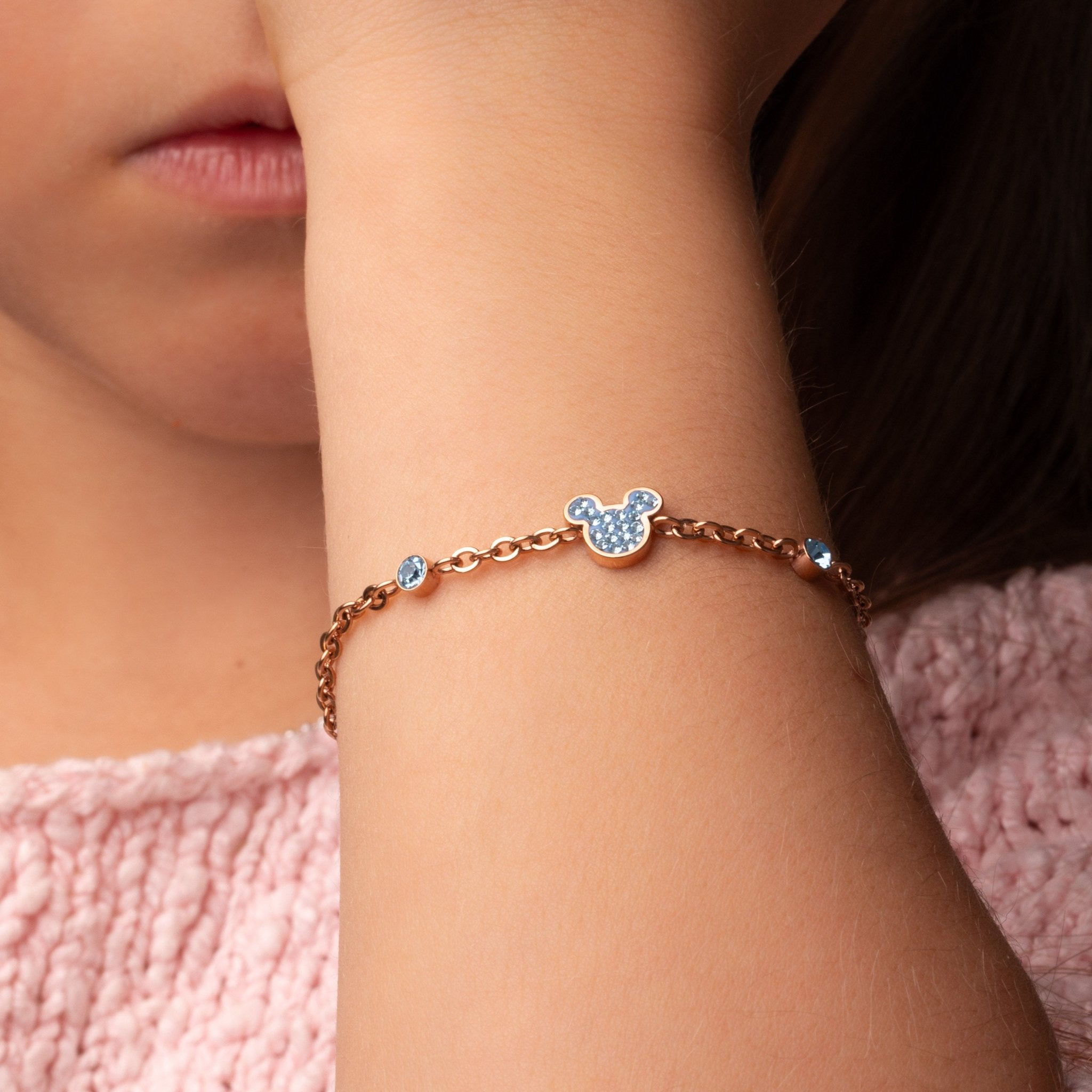 Bracciale Mickey Blu - VitaMea - B600590PRQL - B.CS - Bracciale -