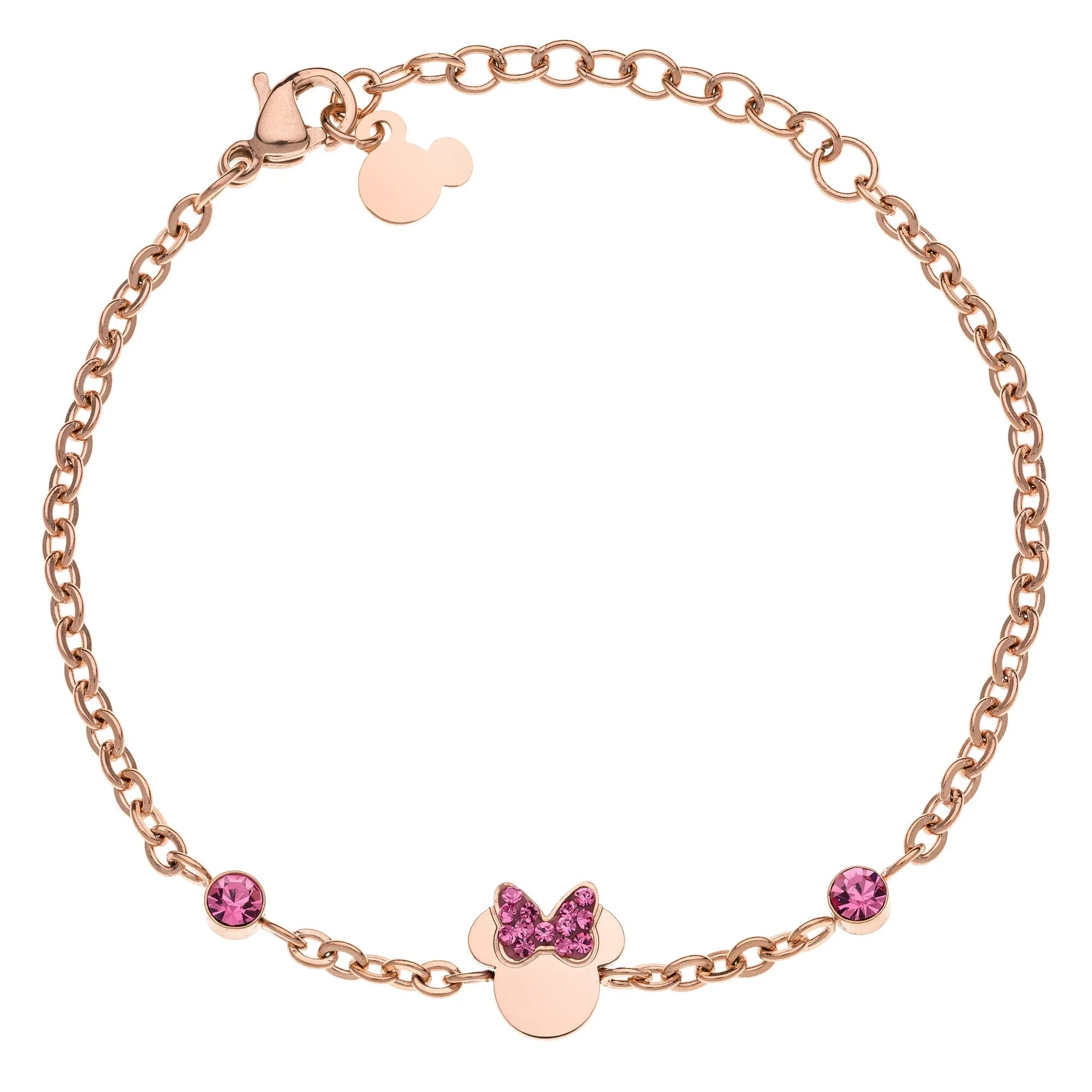 Bracciale Minnie con Fiocco - Oro Rosato - VitaMea