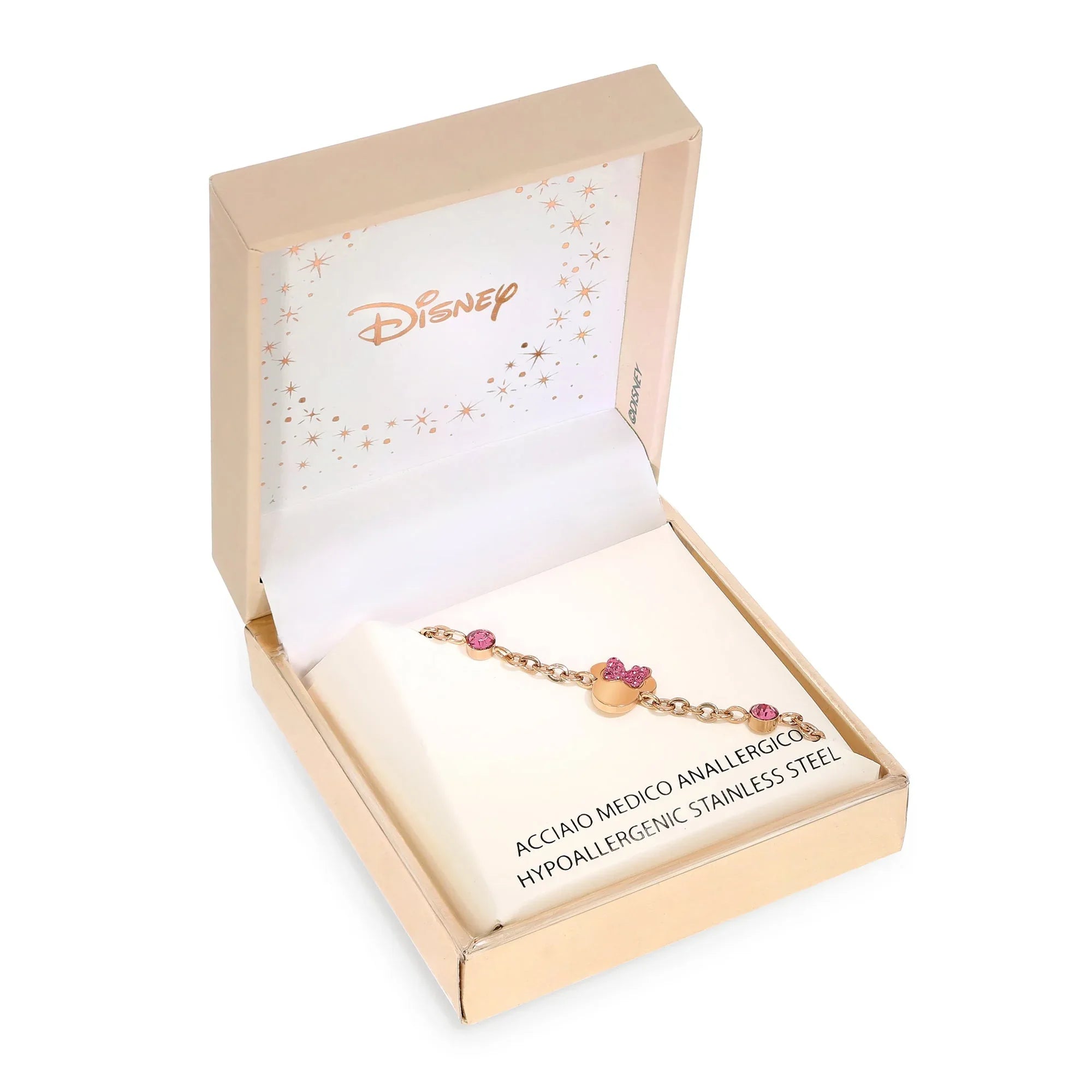 Bracciale Minnie con Fiocco - Oro Rosato - VitaMea