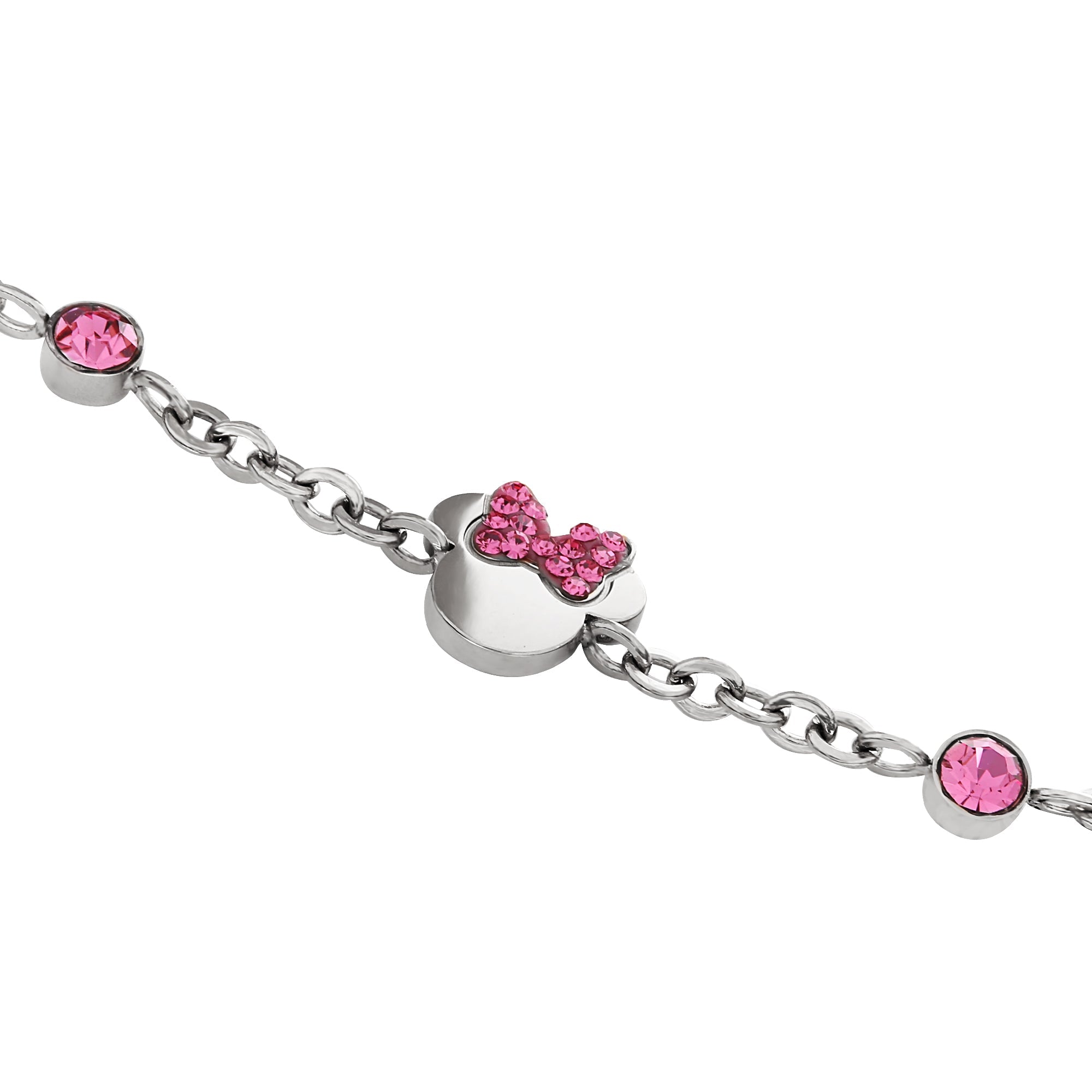 Bracciale Minnie con Fiocco Rosa - VitaMea - B600588RPL - B.CS - Bracciale -