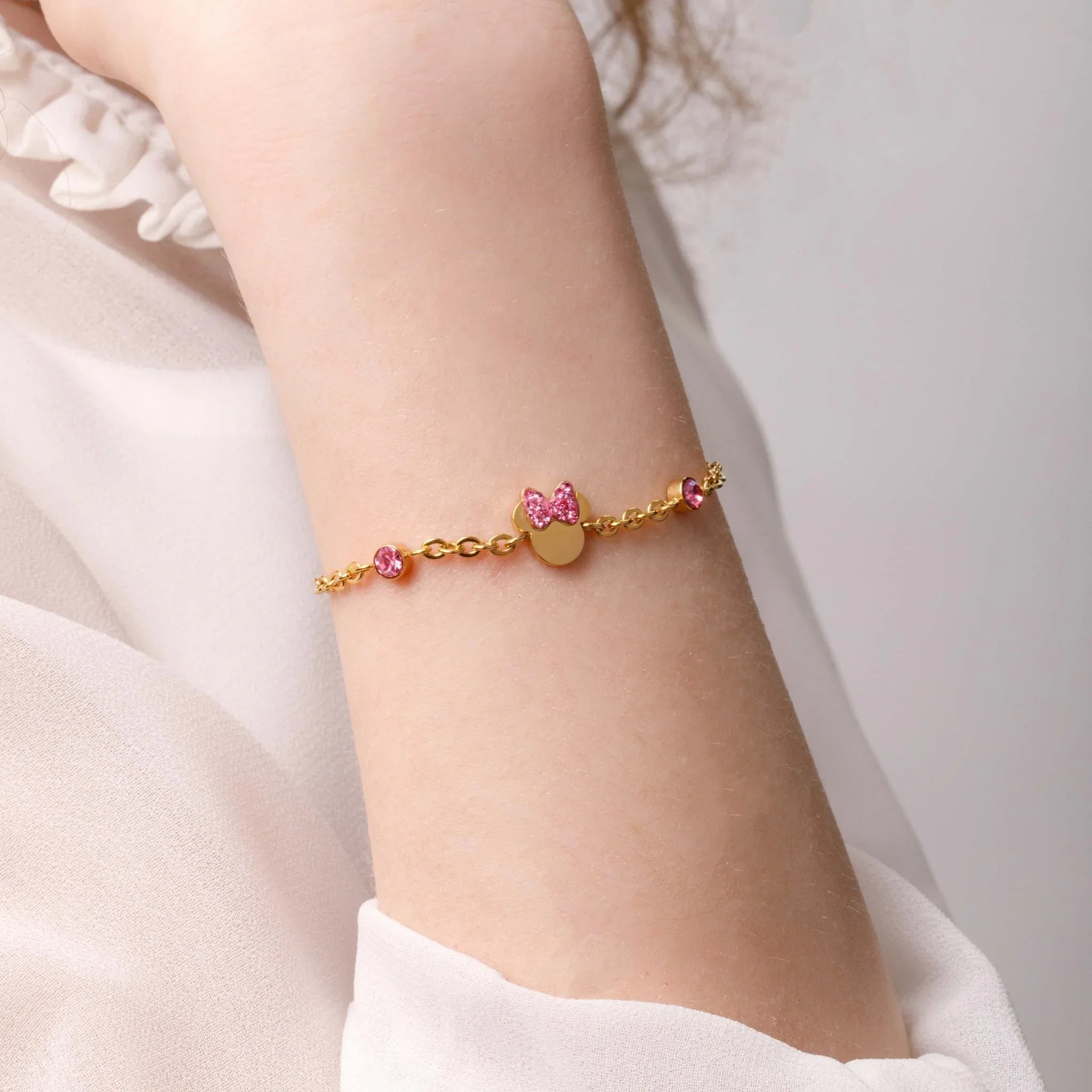 Bracciale Minnie con Fiocco - Oro - VitaMea