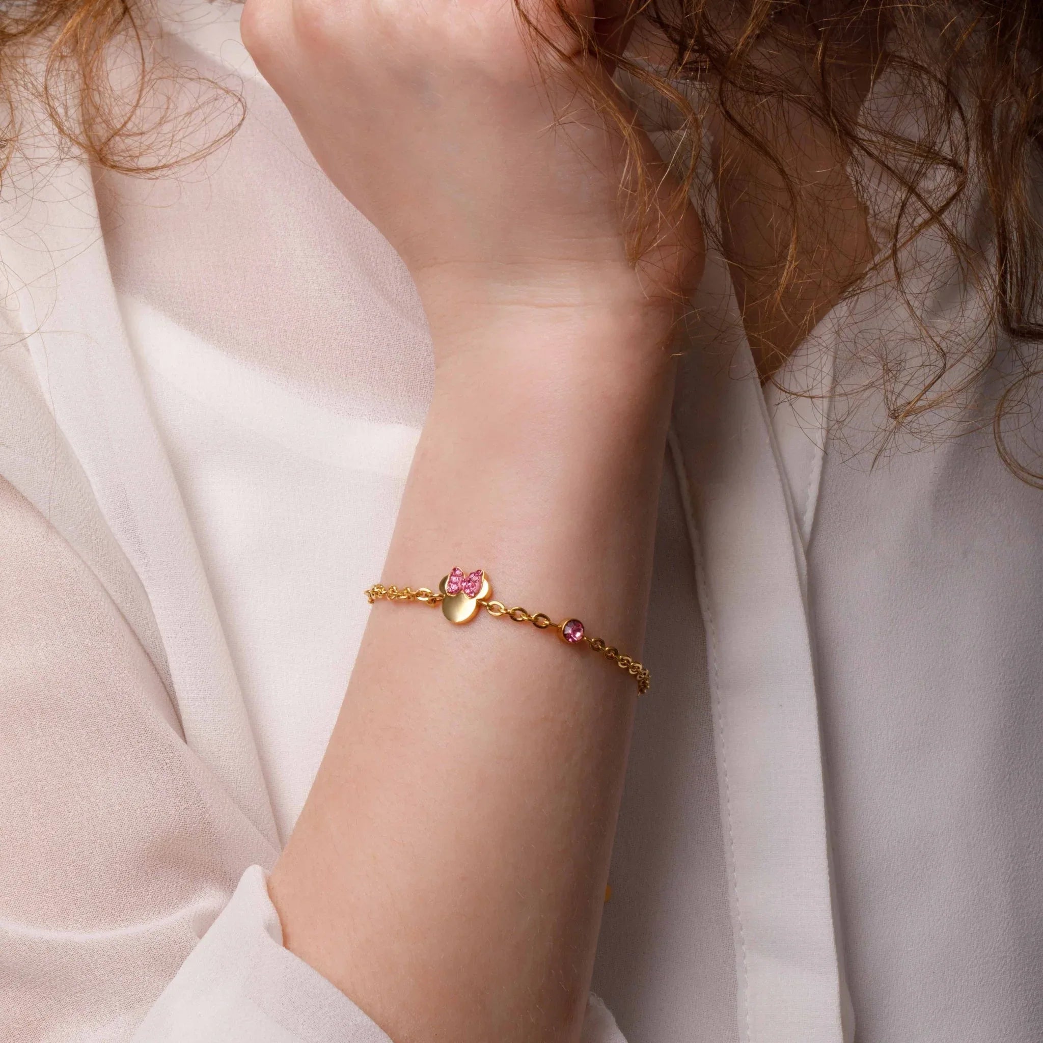 Bracciale Minnie con Fiocco - Oro - VitaMea