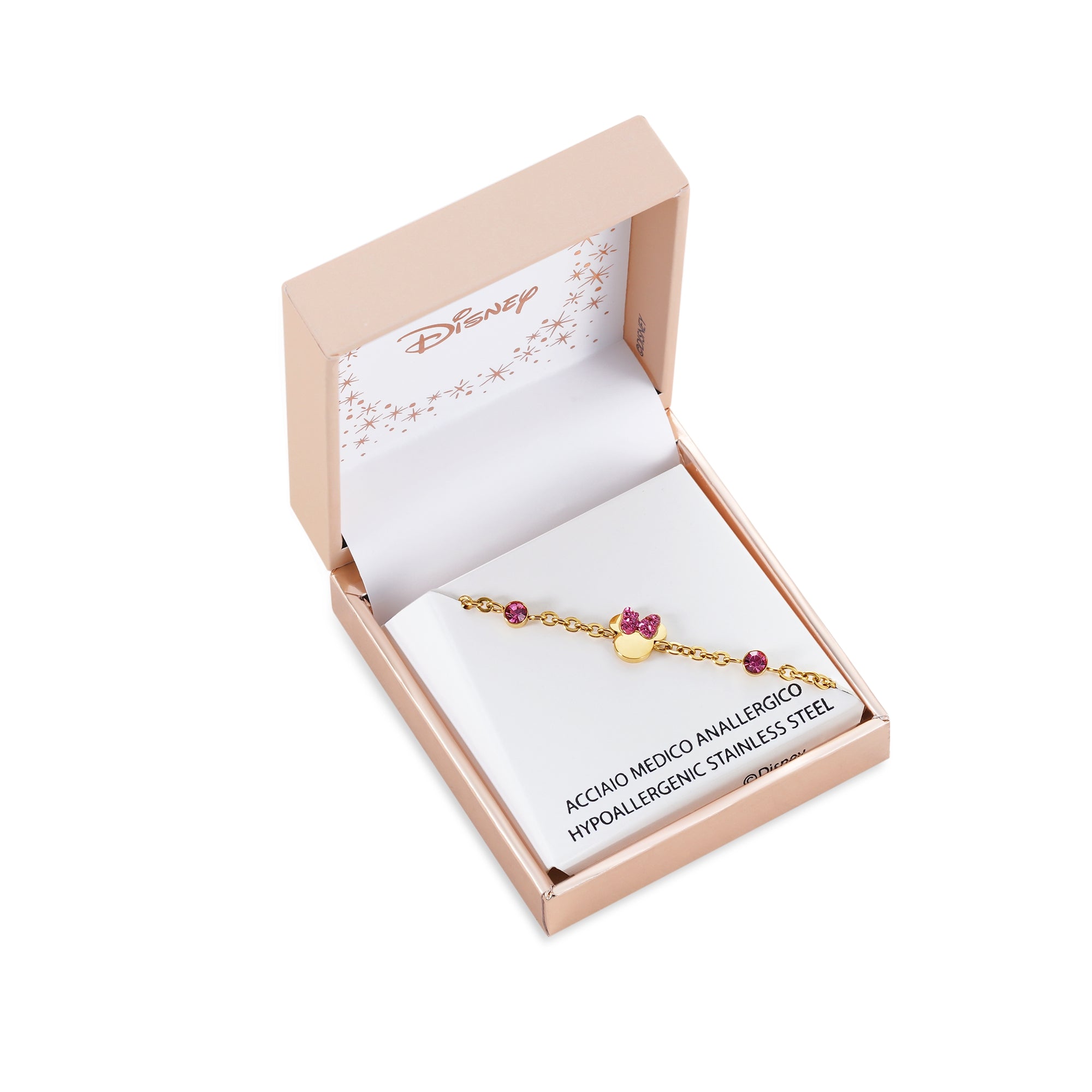 Bracciale Minnie con Fiocco Rosa - VitaMea - B600588YRPL - B.CS - Bracciale -