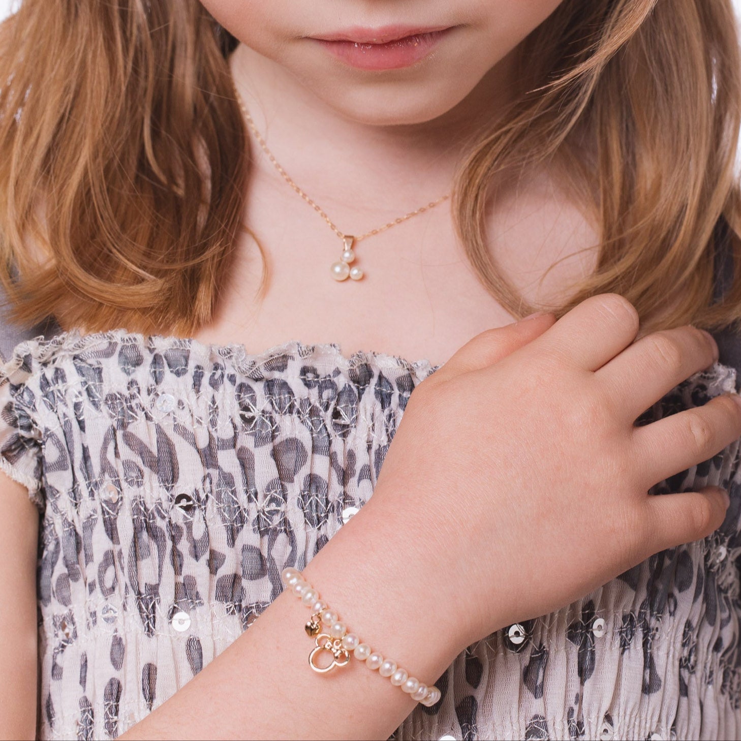 Bracciale Minnie con Perle Naturali - VitaMea - BG00000MAL.CS - Bracciale -