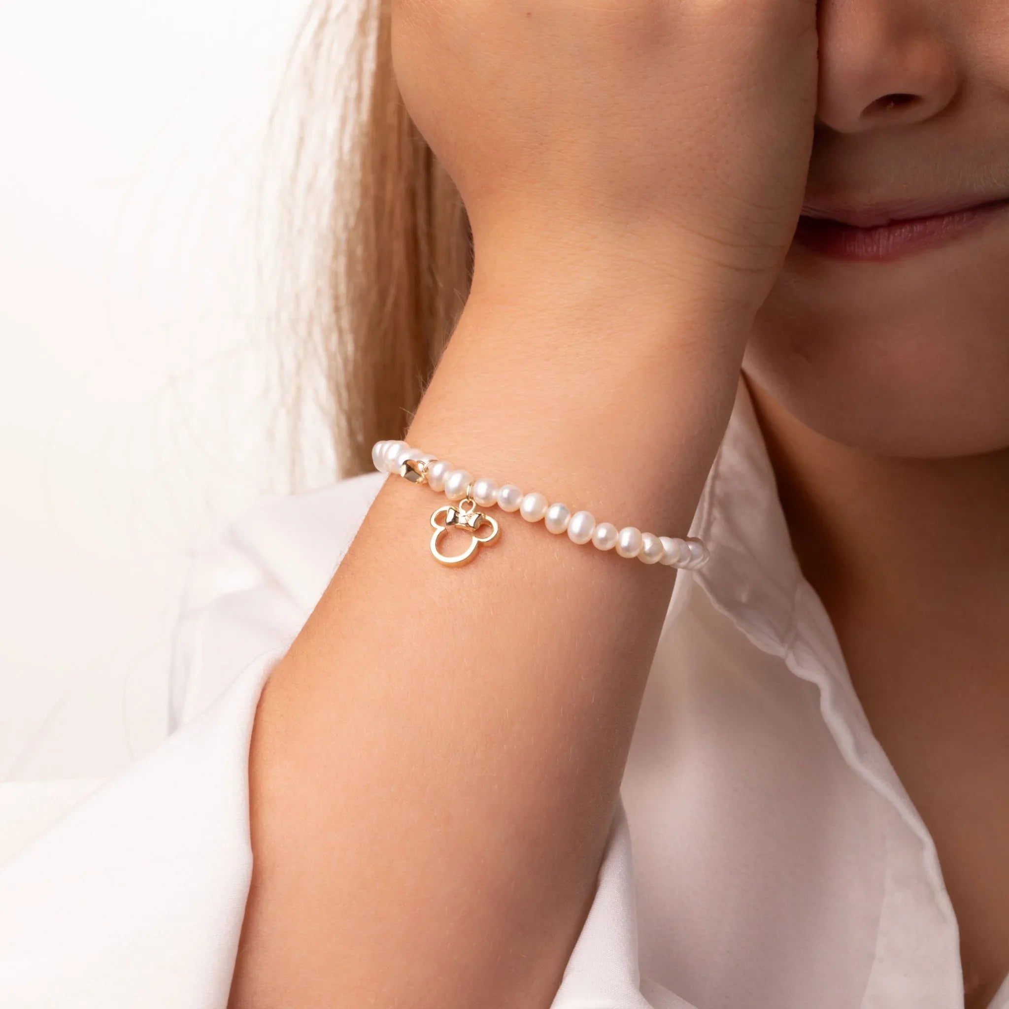 Bracciale Minnie con Perle Naturali - VitaMea