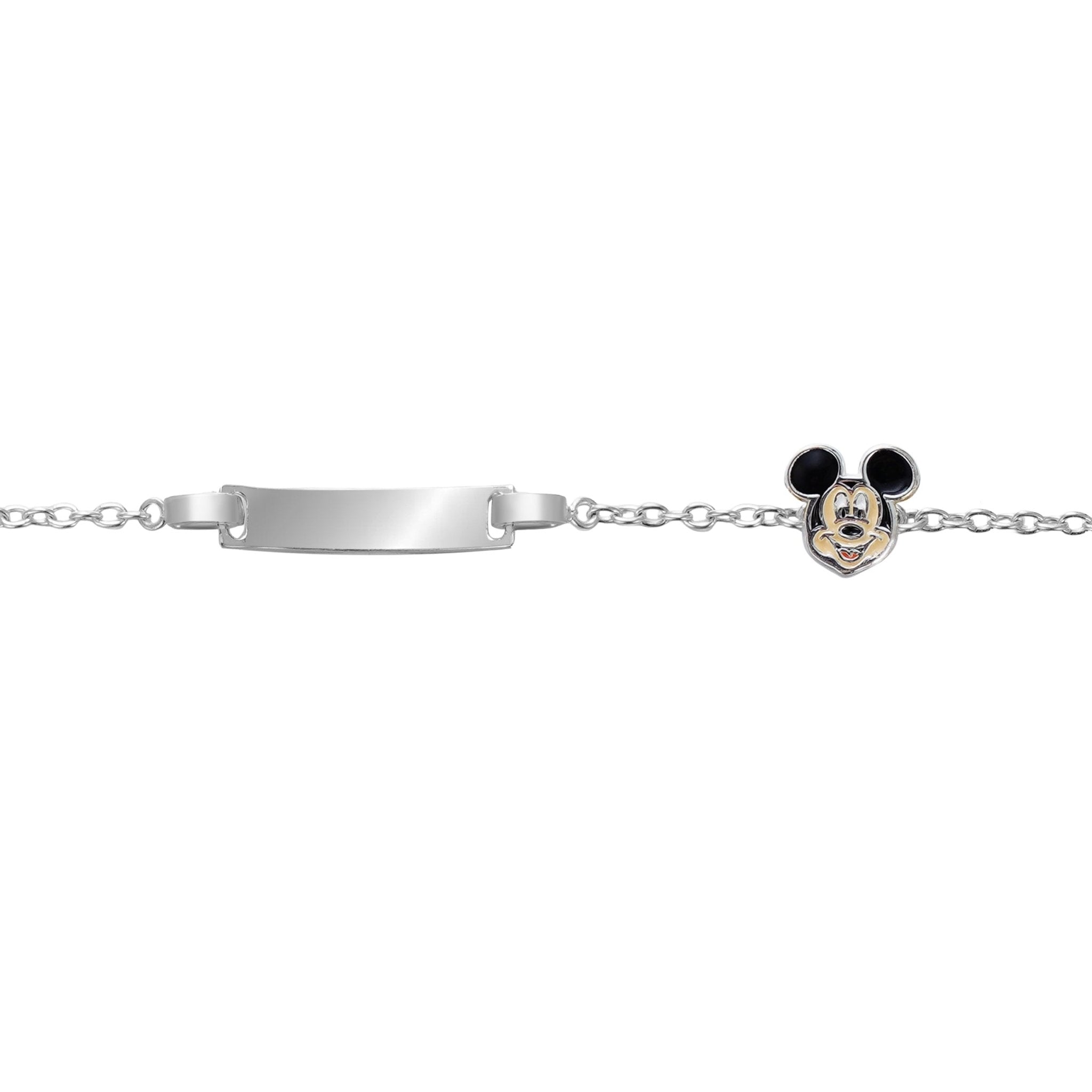 Bracciale Targhetta Mickey - Baby - VitaMea - BS00097SL - 47.CS - Bracciale -