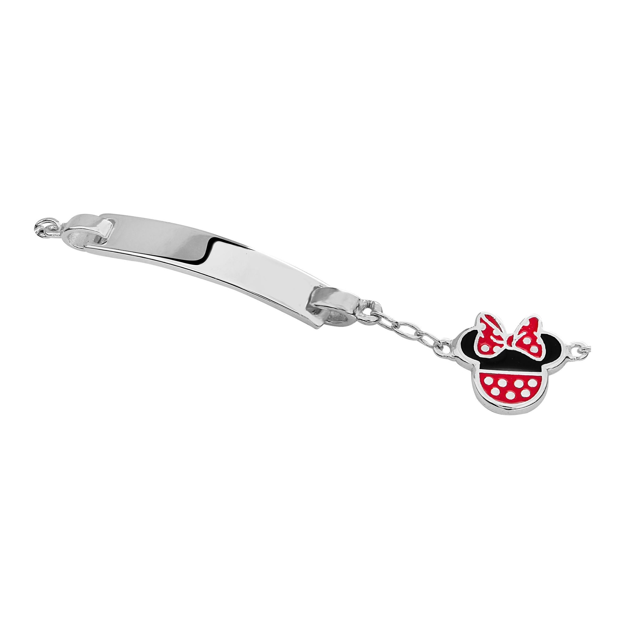Bracciale Targhetta Minnie Mouse - Disney - VitaMea - BS00050SL-55.CS - Bracciale -