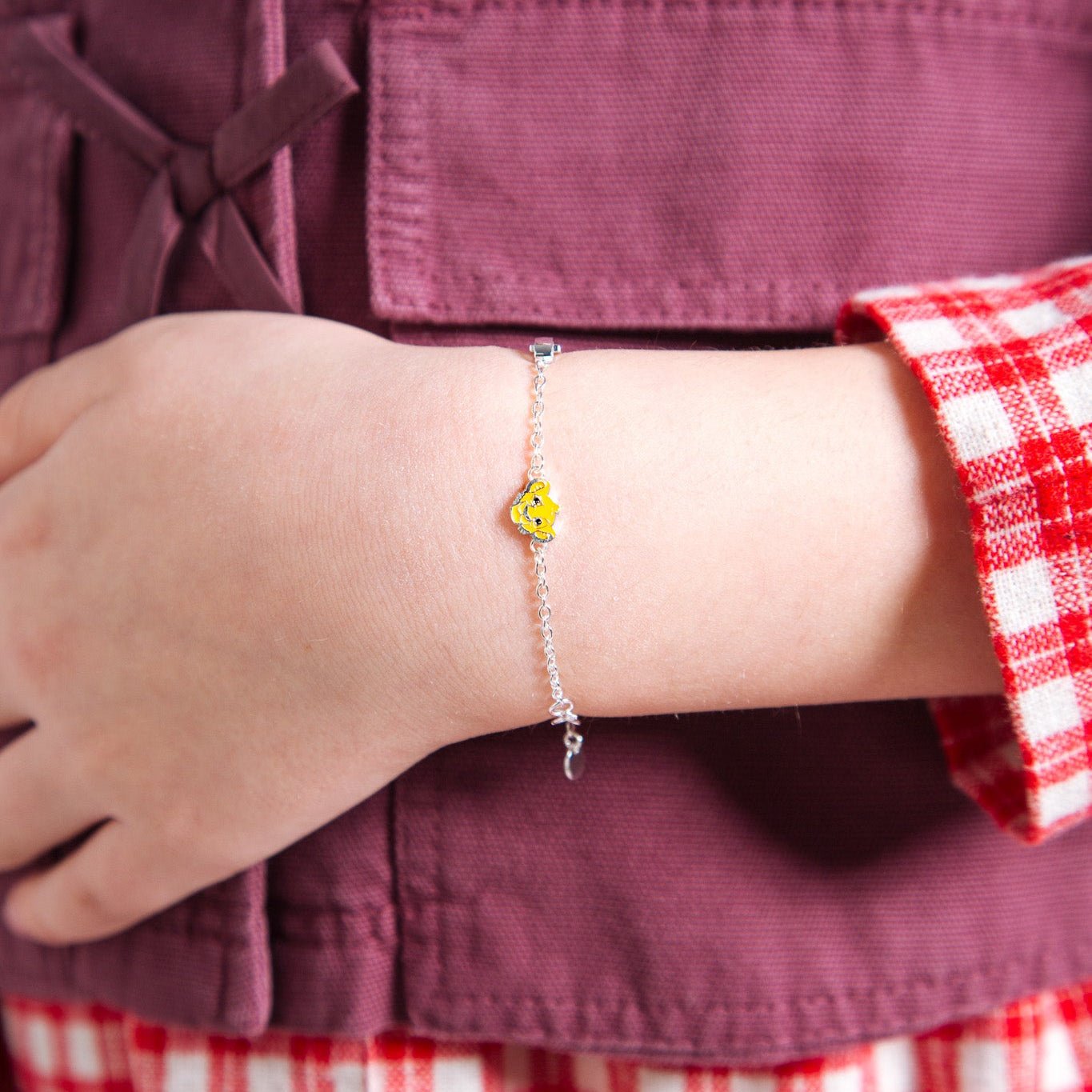 Bracciale Targhetta Simba - Baby - VitaMea - BS00100SL - 47.CS - Bracciale -