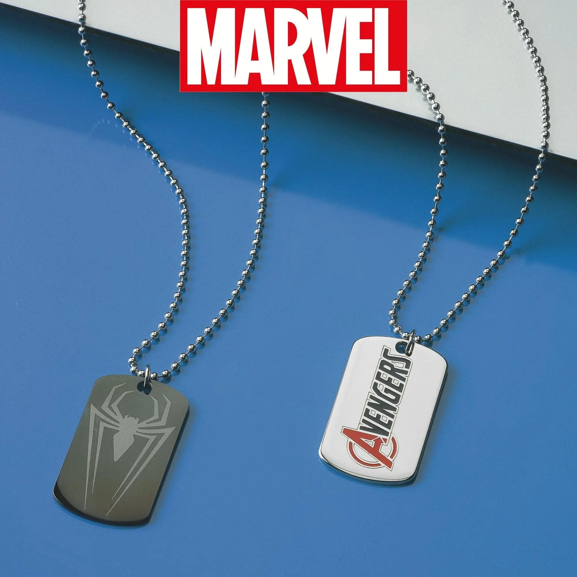 Collana Avengers - Smalto Nero e Rosso - VitaMea