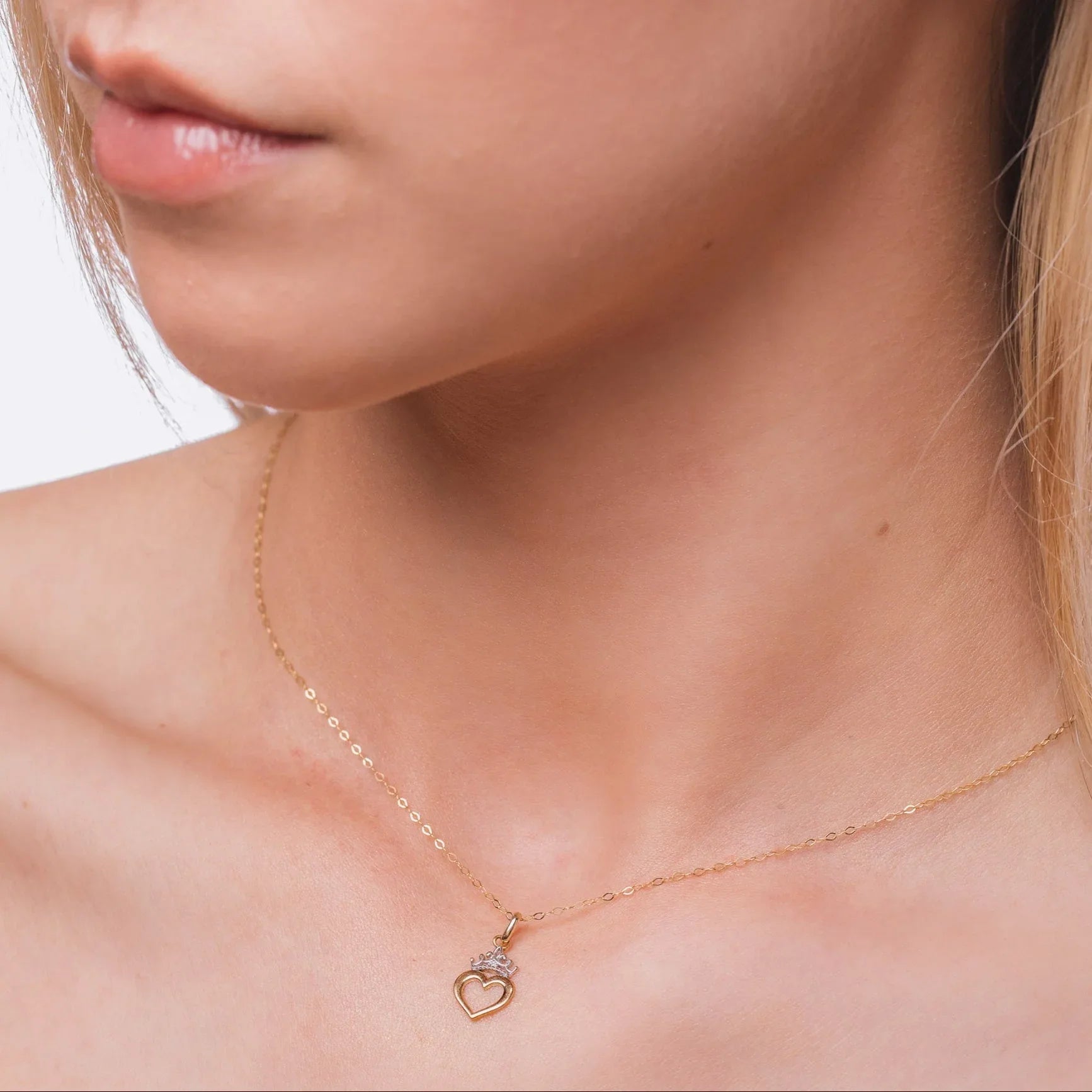Collana Cuore Principessa - Oro - VitaMea