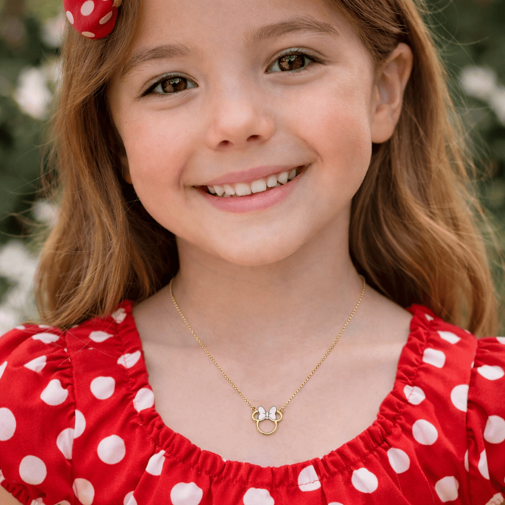 Collana Fiocco Minnie Mouse - Disney - VitaMea - - Collana -