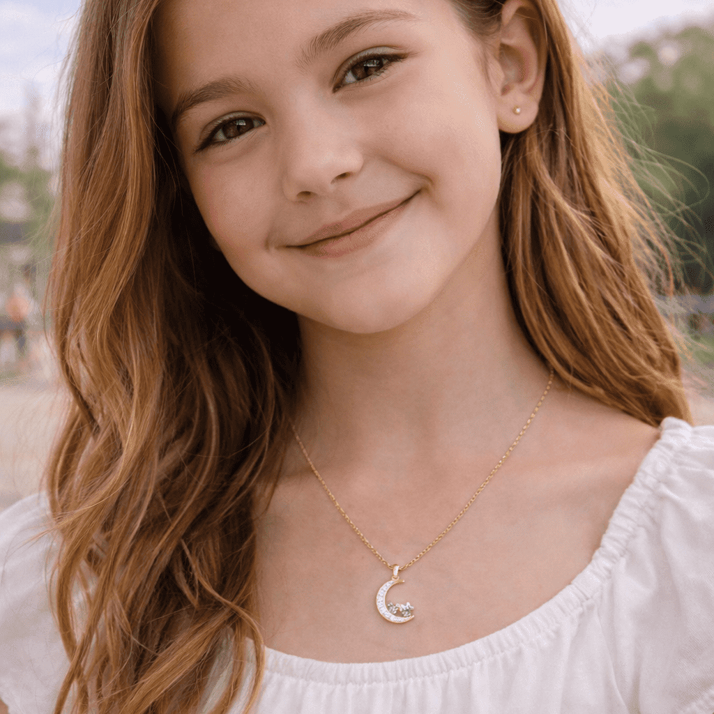 Collana Luna Topolino e Minnie - Disney - VitaMea - CS00031QZWL-P.CS - Collana -