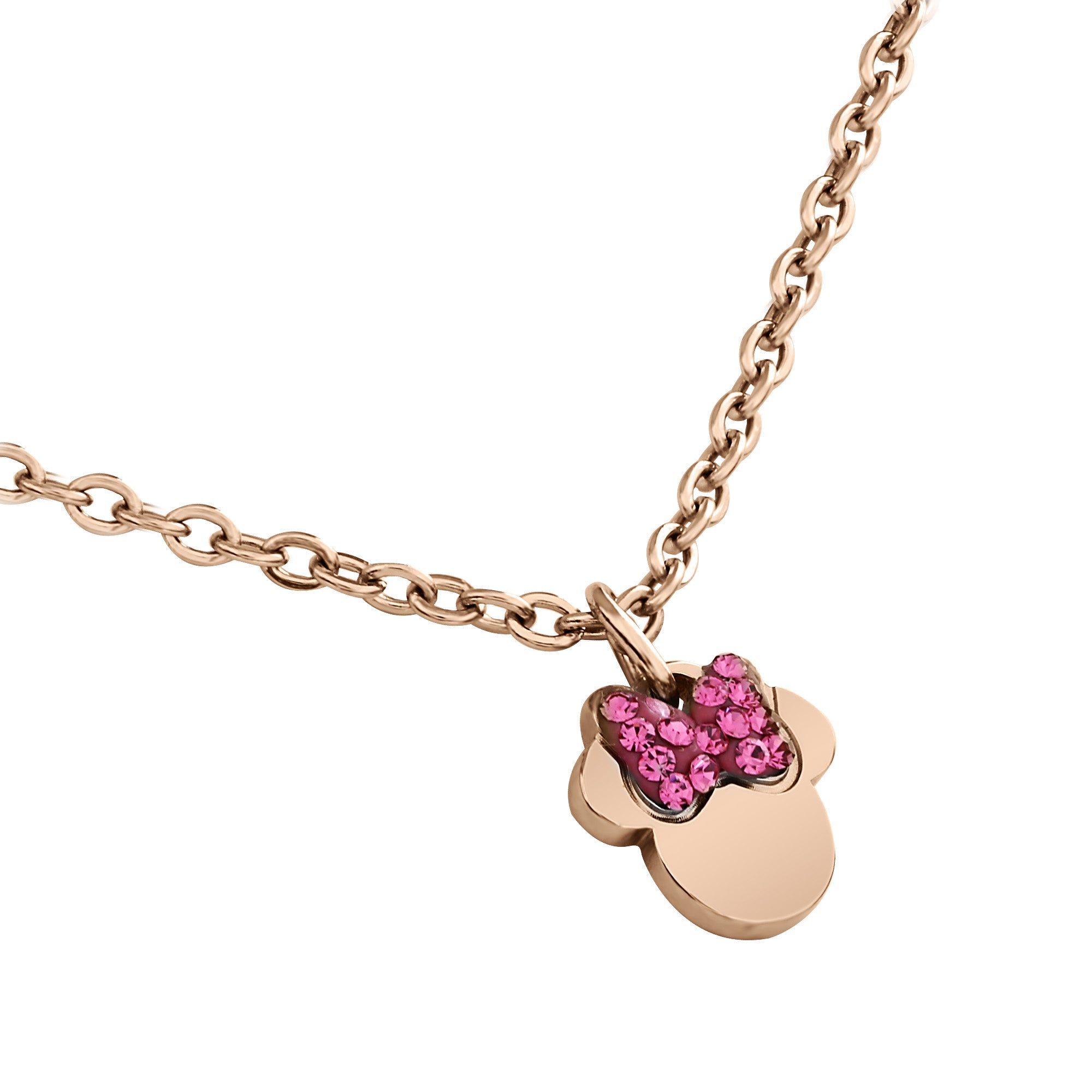 Collana Minnie con Fiocco Rosa - VitaMea - N600583PRPL - B.CS - Collana -