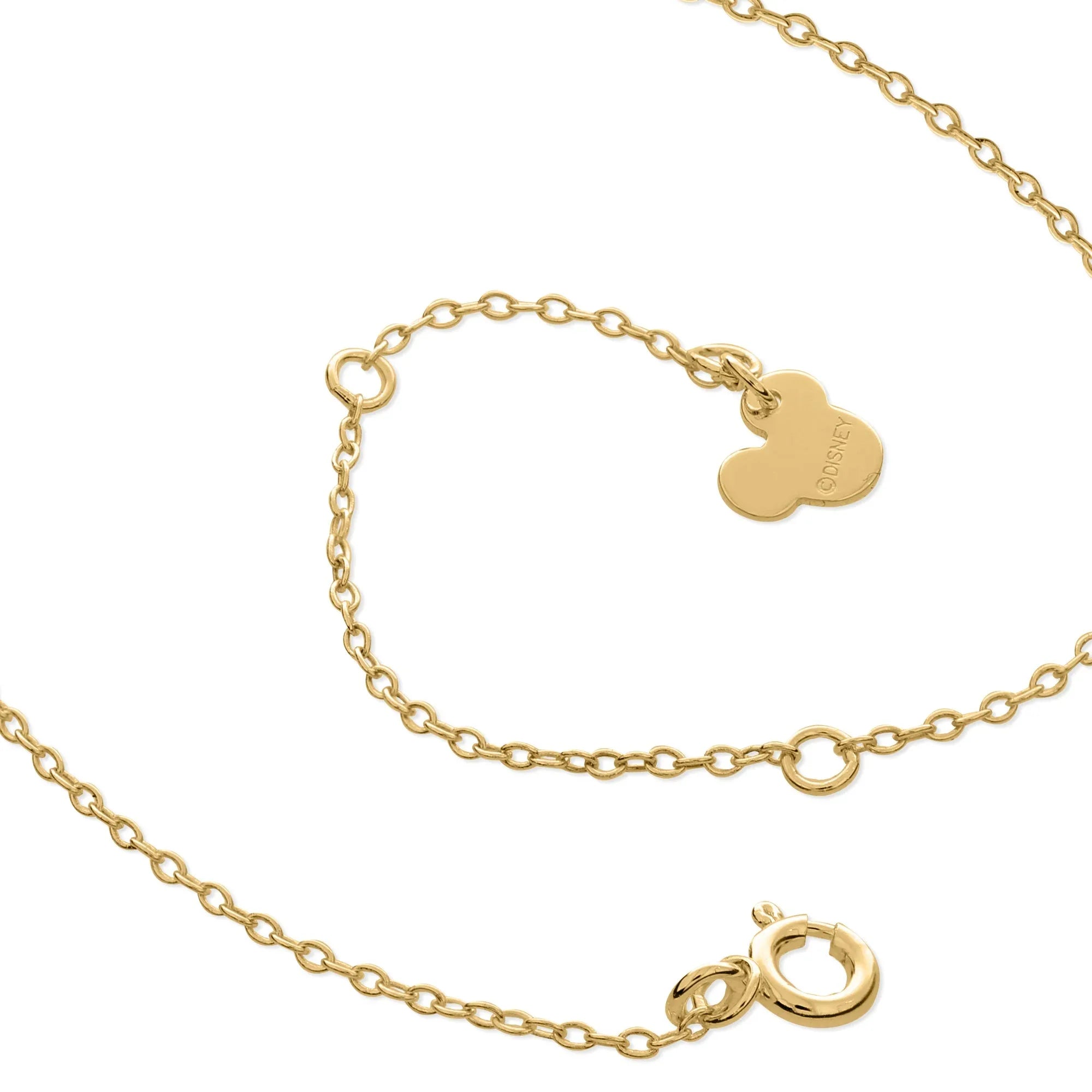 Collana Minnie con Fiocco Rosa - Oro - VitaMea