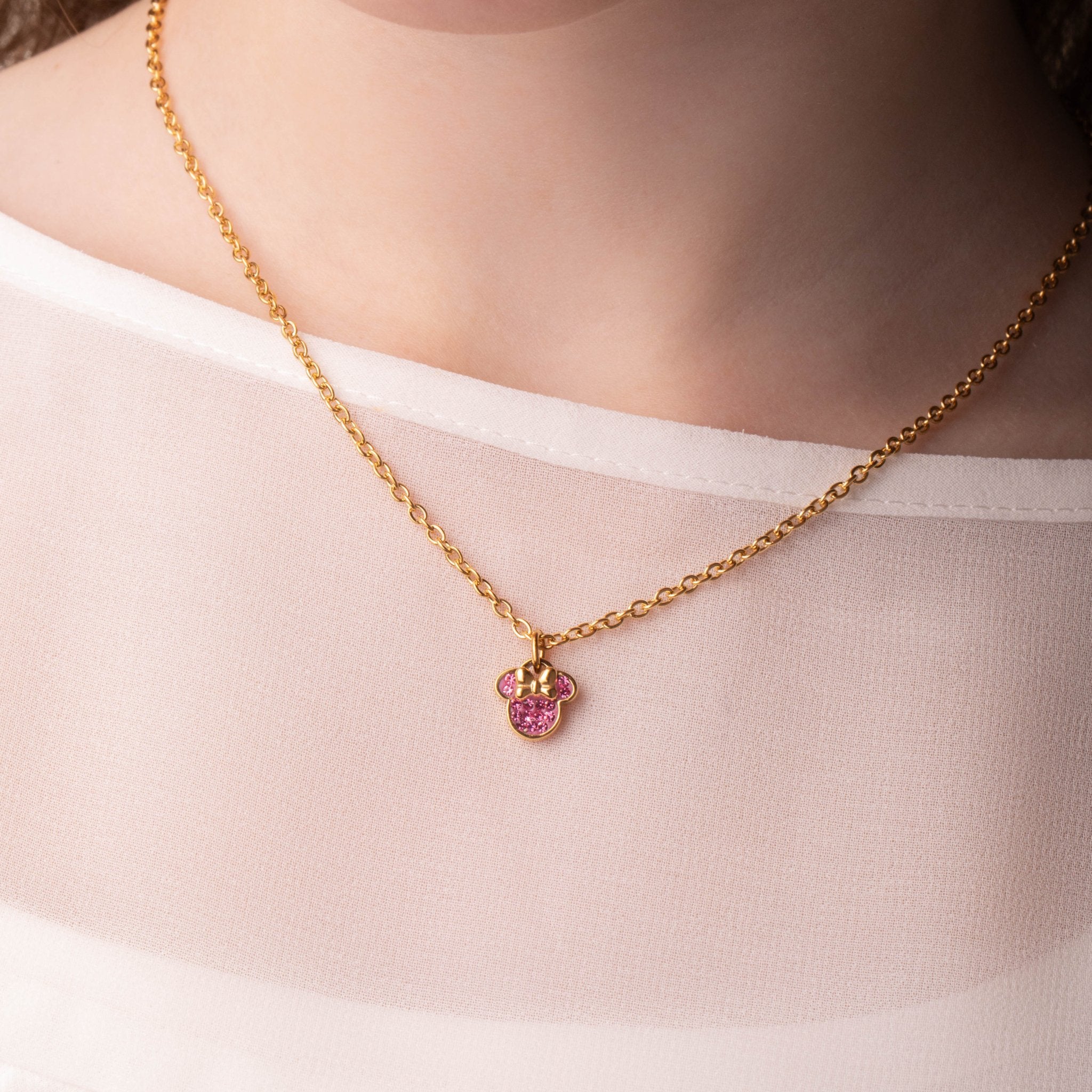 Collana Minnie Gold Shine - VitaMea - N600582YRPL - B - Collana -