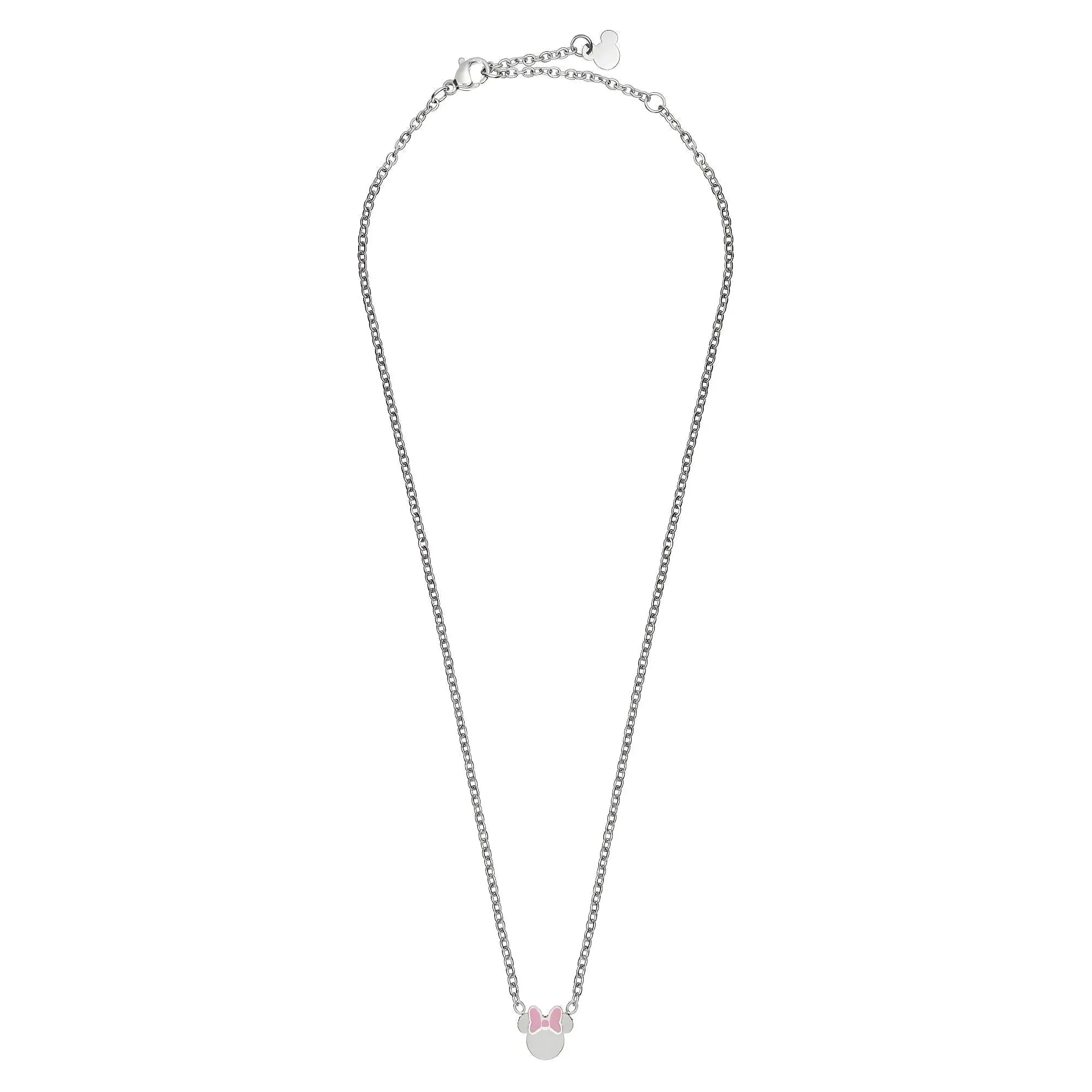 Collana Minnie Mouse - Smalto Rosa - VitaMea