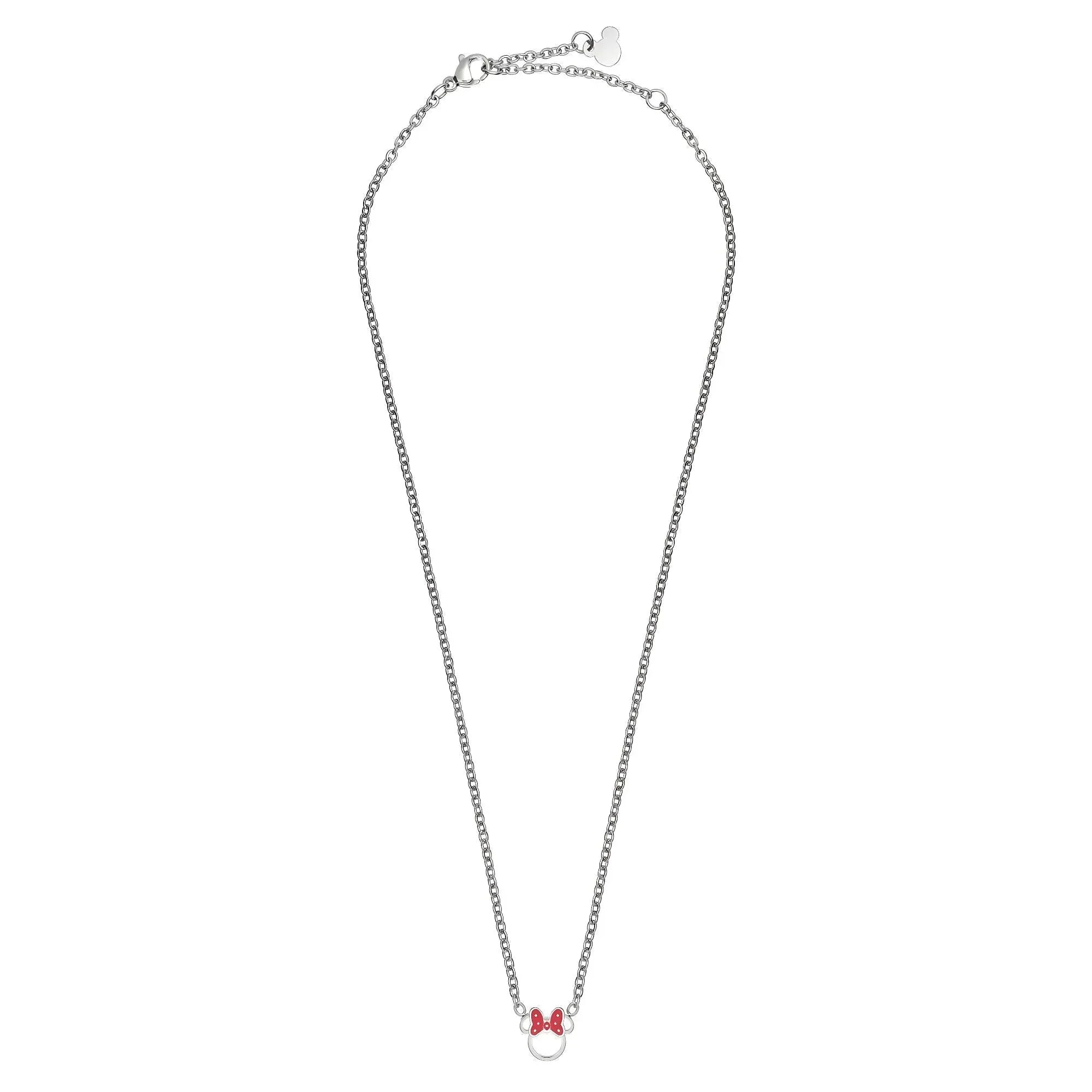 Collana Minnie Mouse - Smalto Rosso - VitaMea