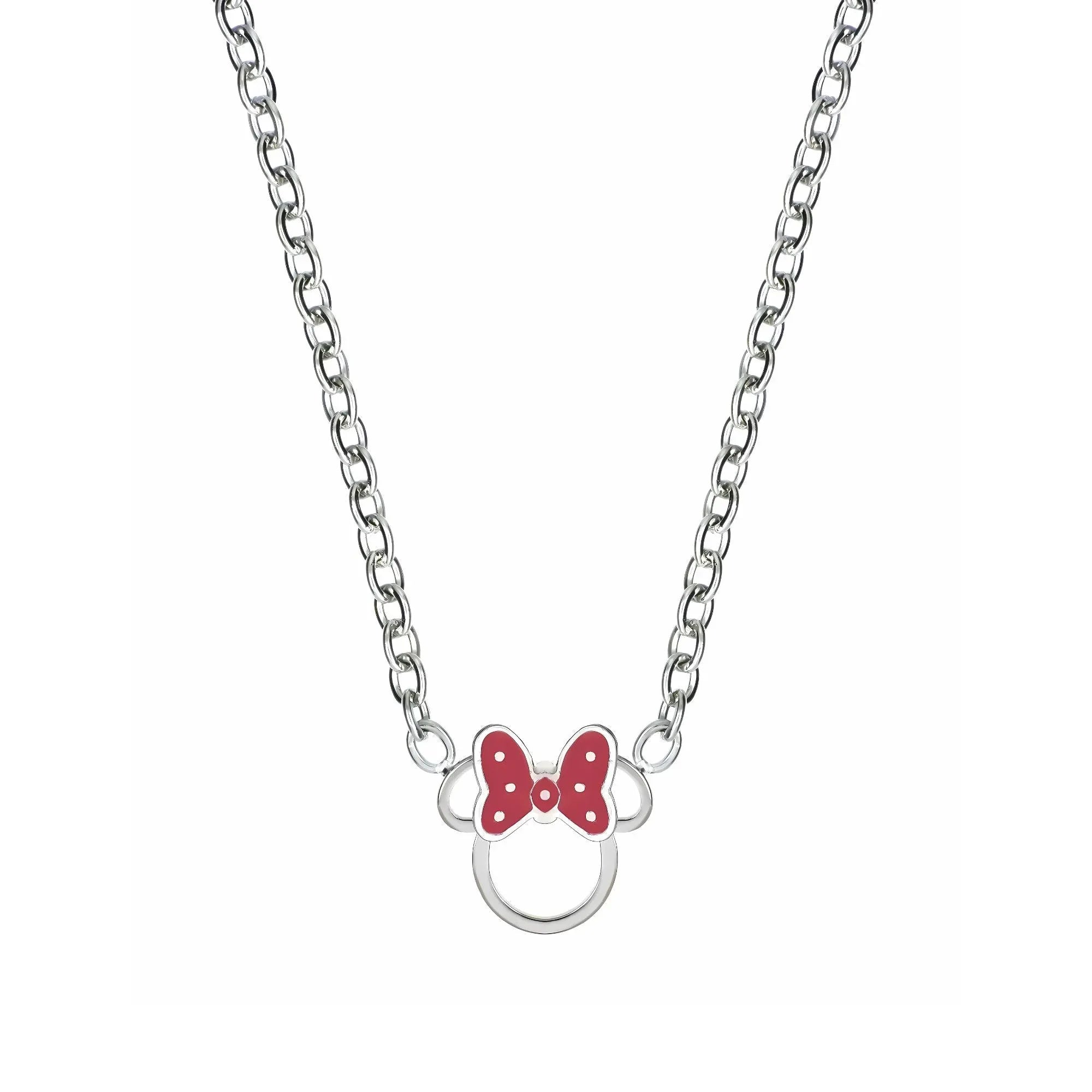 Collana Minnie Mouse - Smalto Rosso - VitaMea
