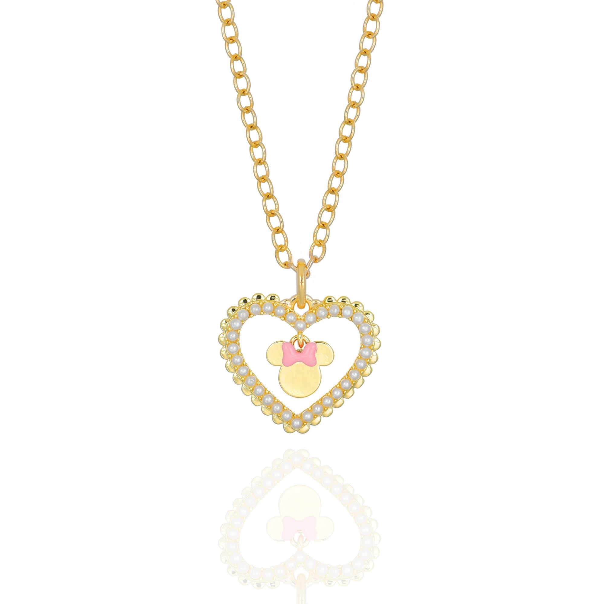 Collana Minnie Mouse Cuore con Perle - Disney - VitaMea - CF01877YMAL-Q.CS - Collana -