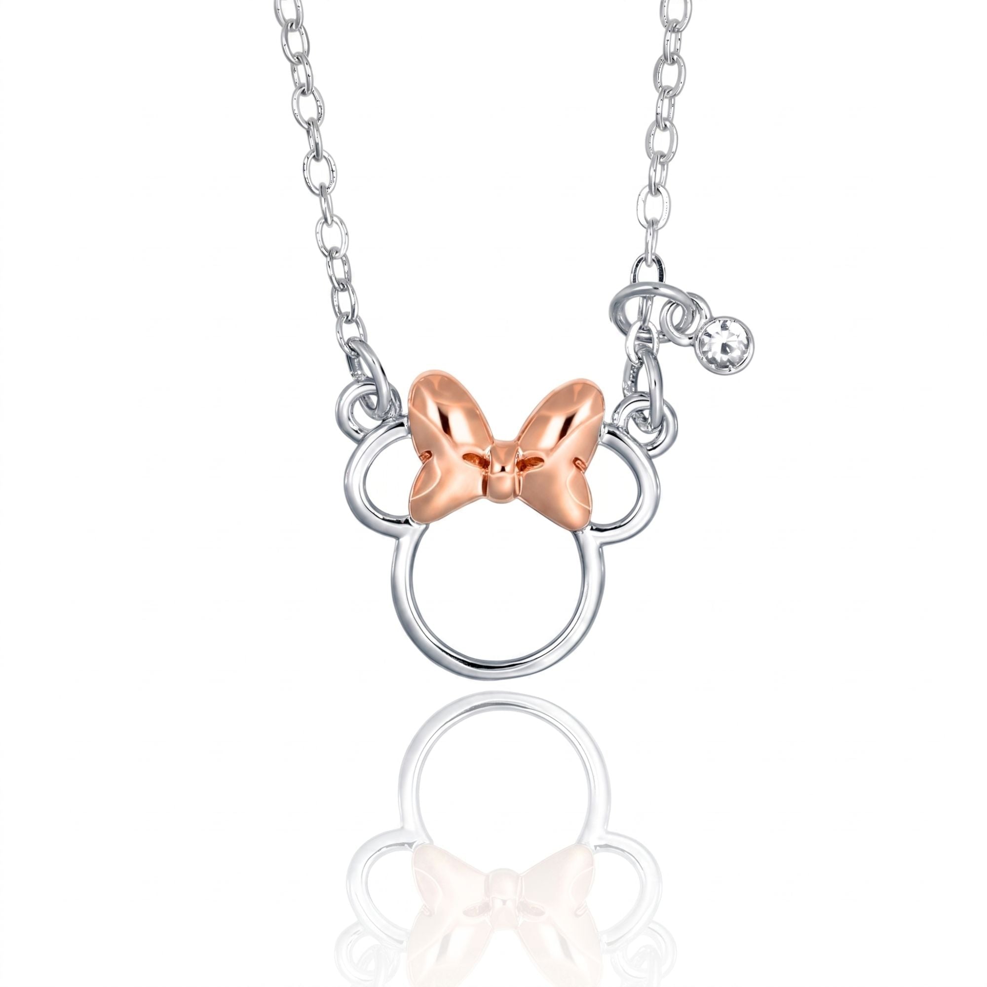 Collana Minnie Mouse Silhouette e Fiocco - Disney - VitaMea - NF00938TRWL-18.CS - Collana -