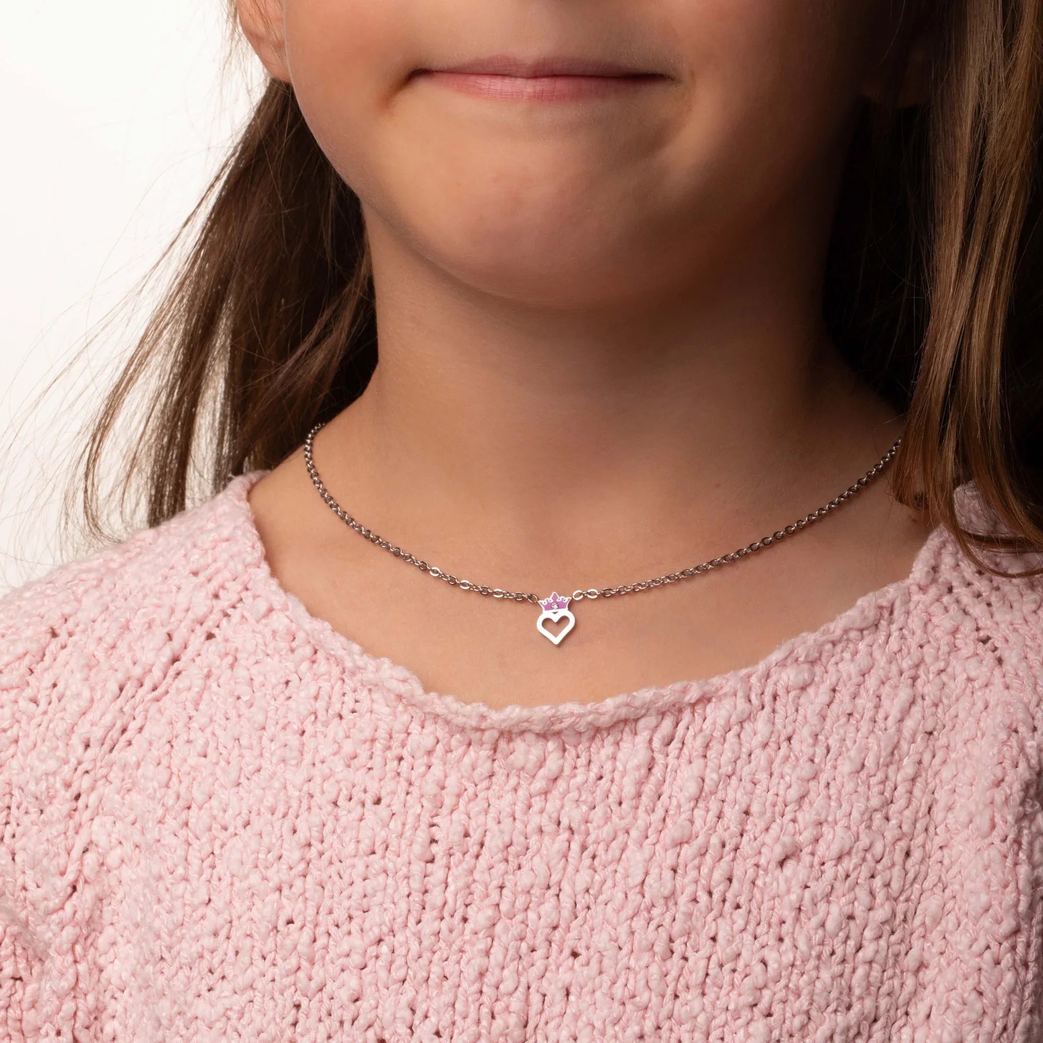 Collana Principesse Cuore - Argento - VitaMea