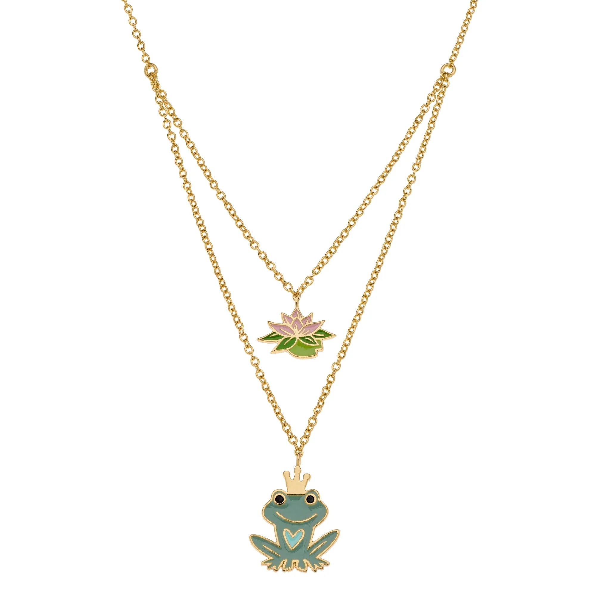Collana Ranocchio & Fiore di Loto - VitaMea