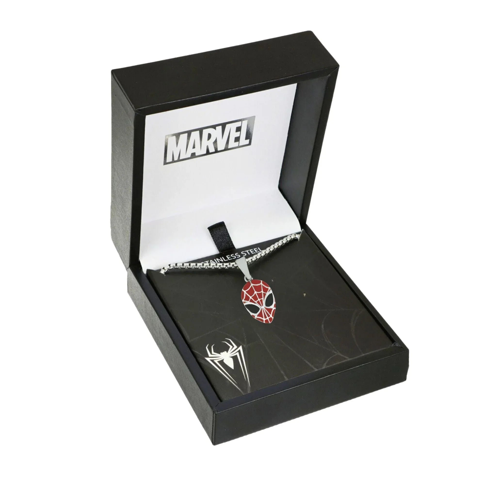 Collana Spider Man - Smalto Rosso e Nero - VitaMea