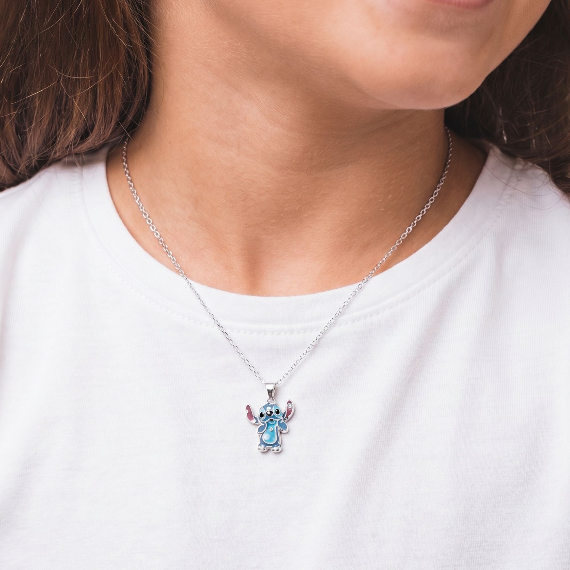 Collana Stitch con Ciondolo - Disney - VitaMea - CF01646SRTL-Q.CS - Collana -