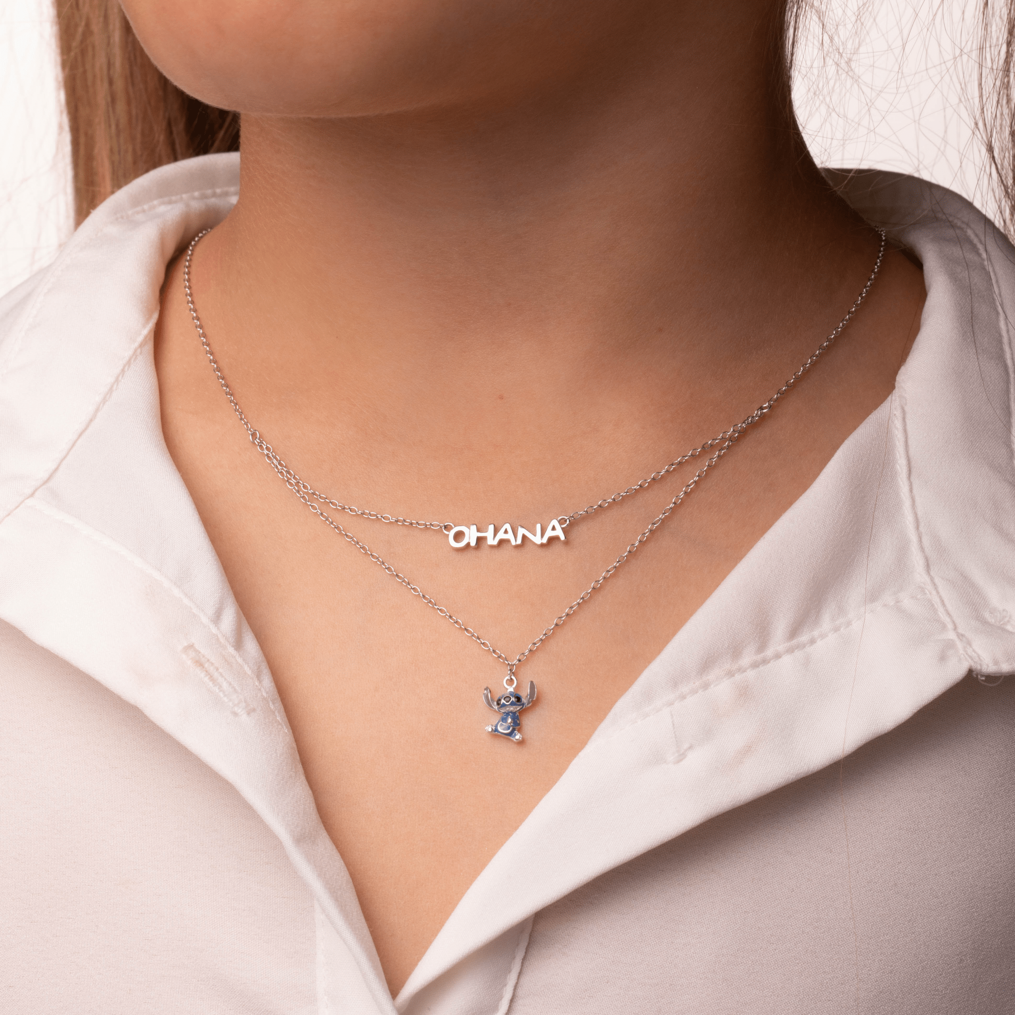 Collana Stitch Ohana - VitaMea - NS00059SRHL - 17.C - Collana -