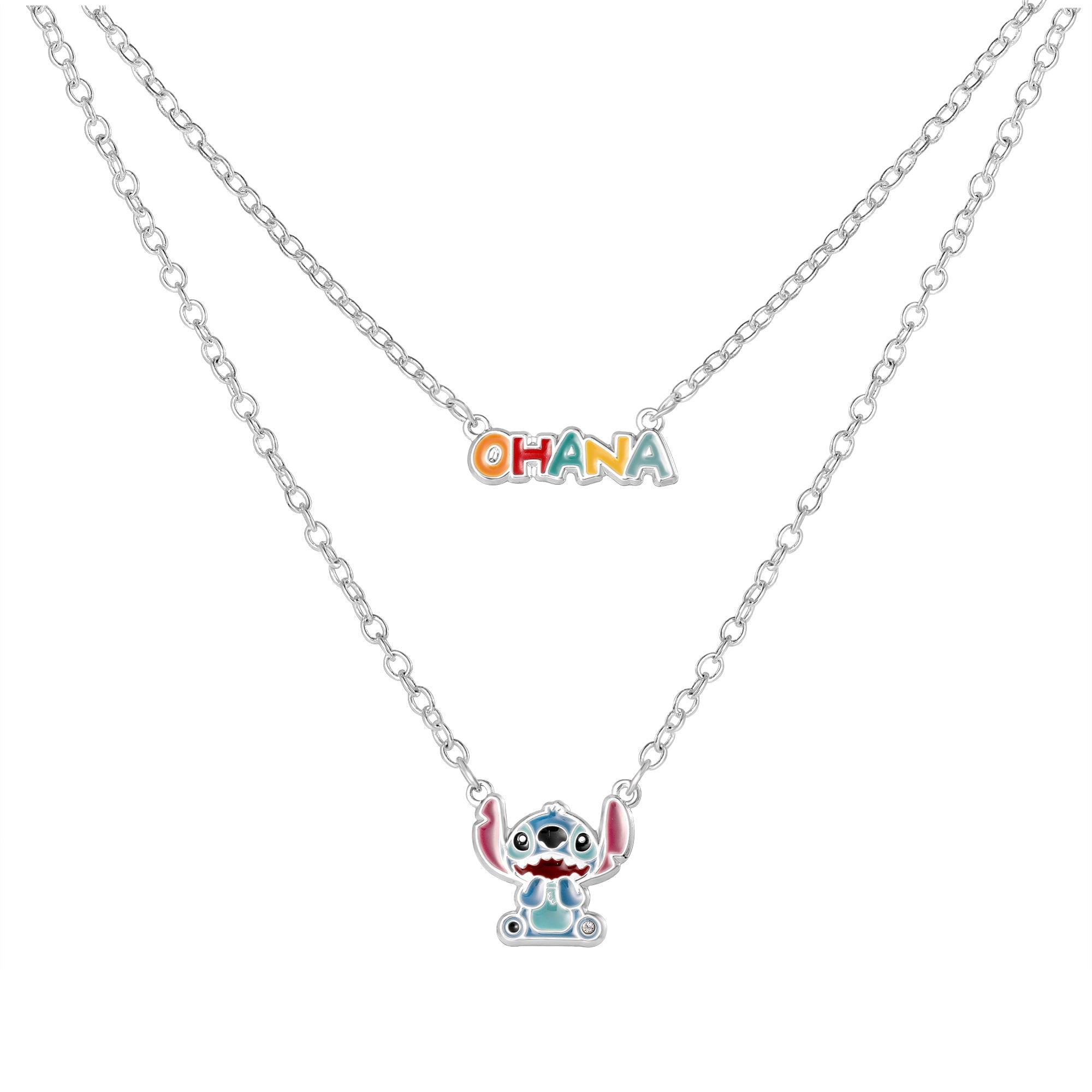 Collana Stitch "Ohana" - Disney - VitaMea - NF00874SL-16.CS - Collana -