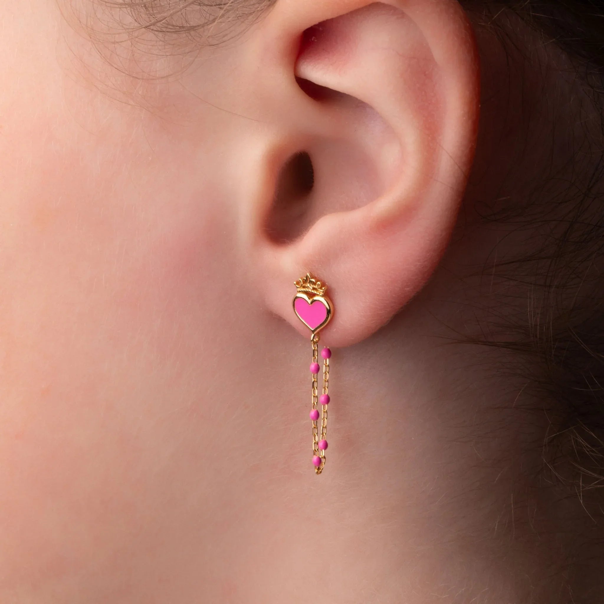 Orecchini Cuore Reale - VitaMea