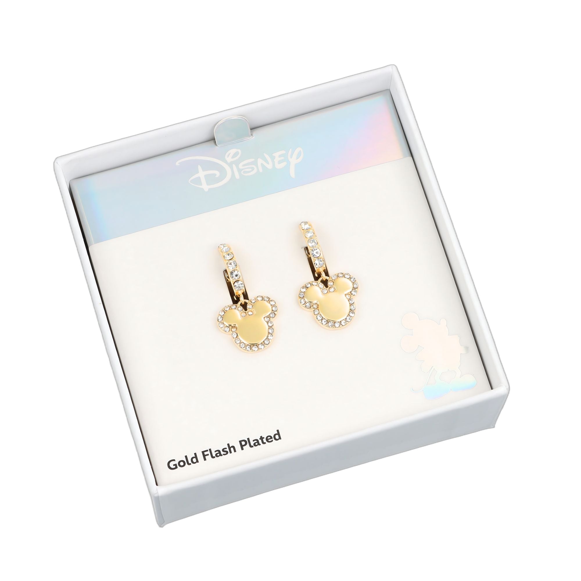 Orecchini Mickey Mouse Cerchio con Cristalli - Disney - VitaMea - EF01499YRWL.CS - Orecchini -