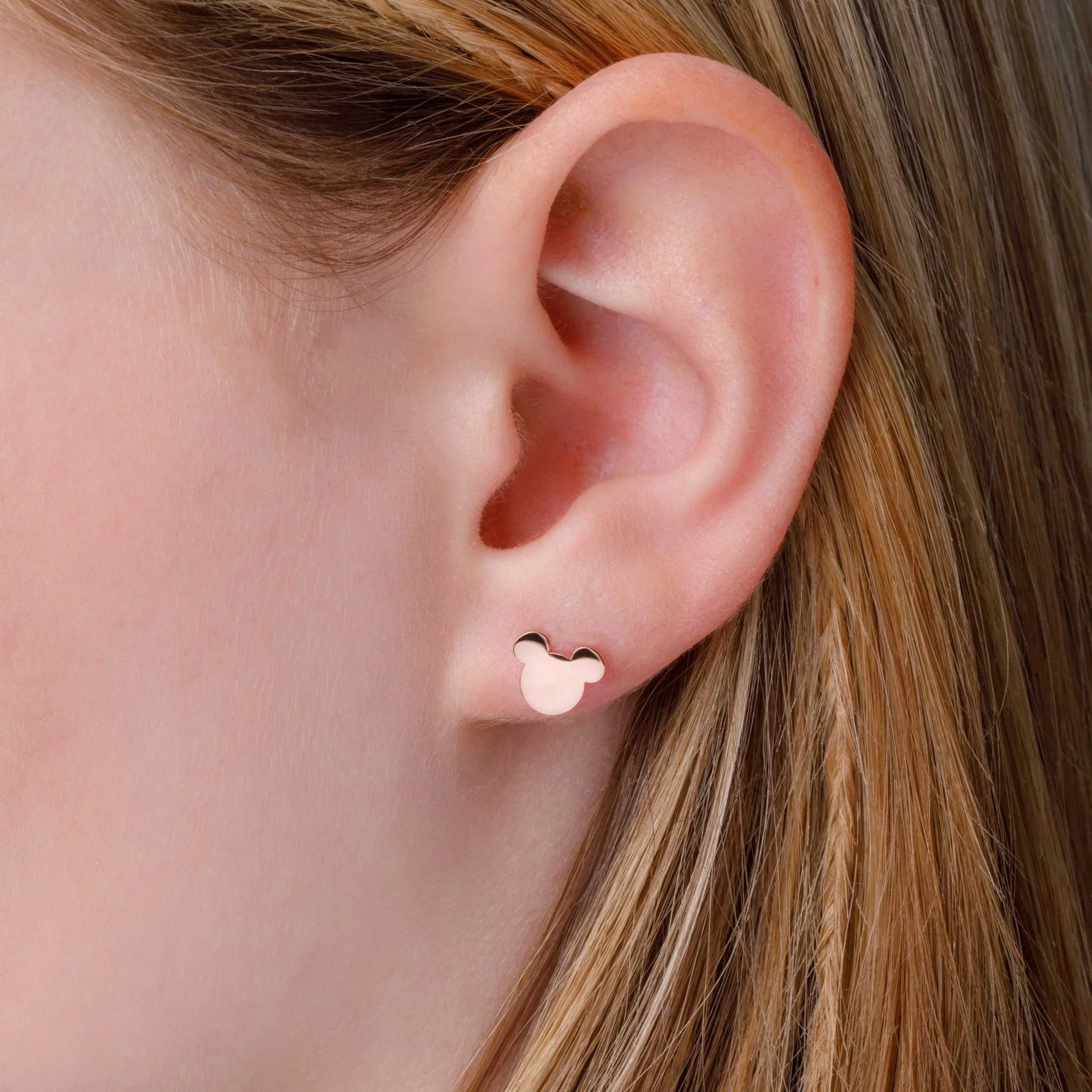 Orecchini Mickey - Oro Rosato - VitaMea