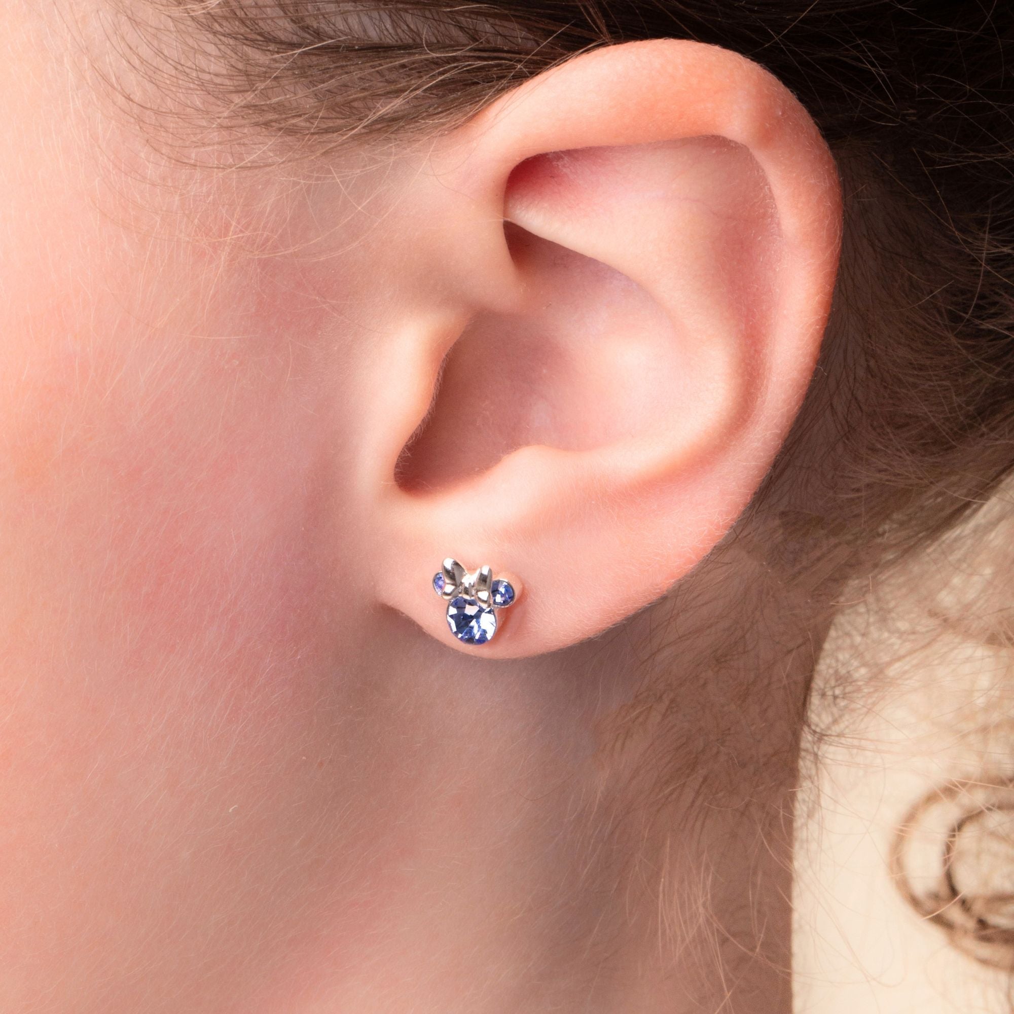 Orecchini Minnie Birthstones - Disney - VitaMea - EF00469SJULY.CS - Orecchini - Corallo