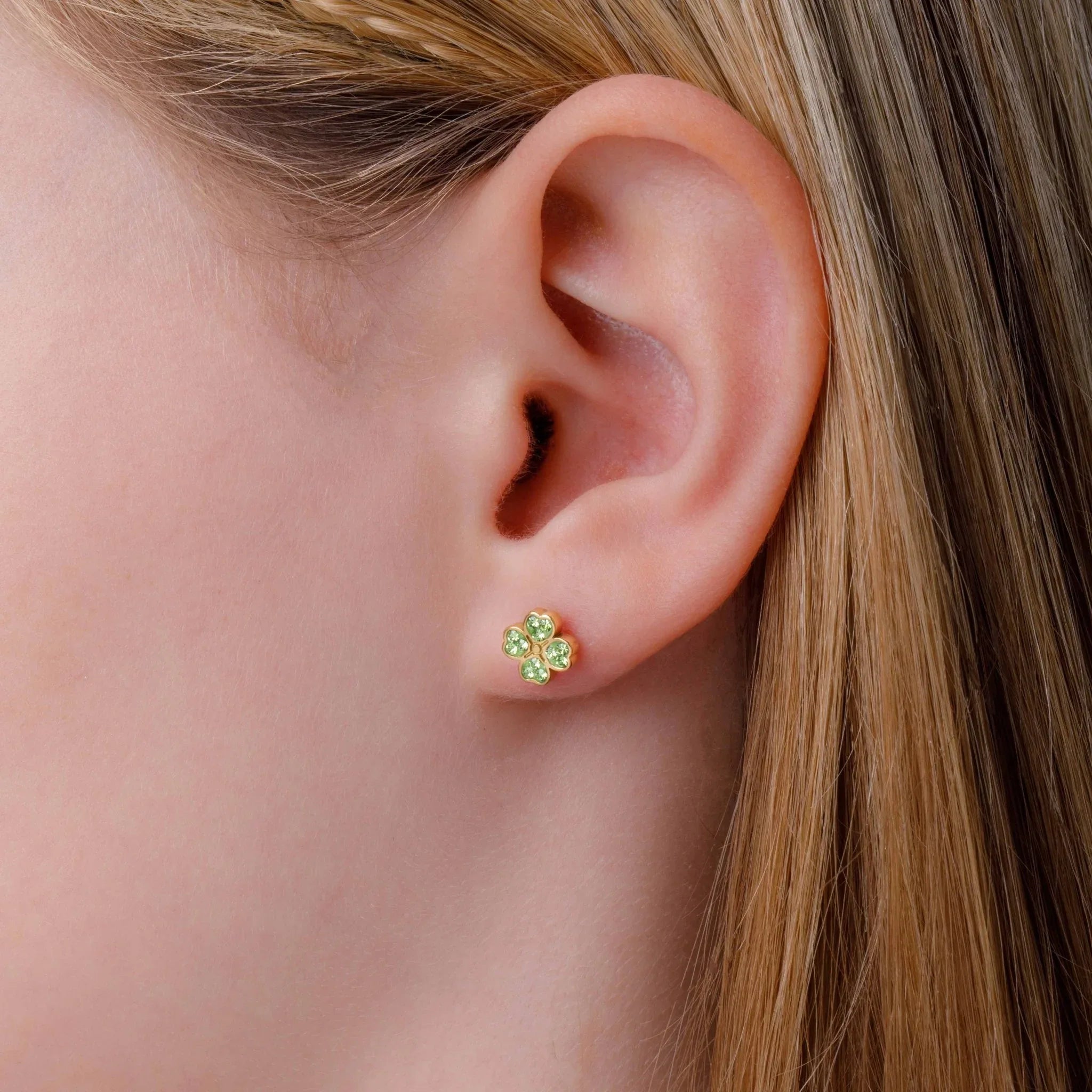 Orecchini Minnie con Quadrifoglio - VitaMea - E600205YRGL.CS - Orecchini -