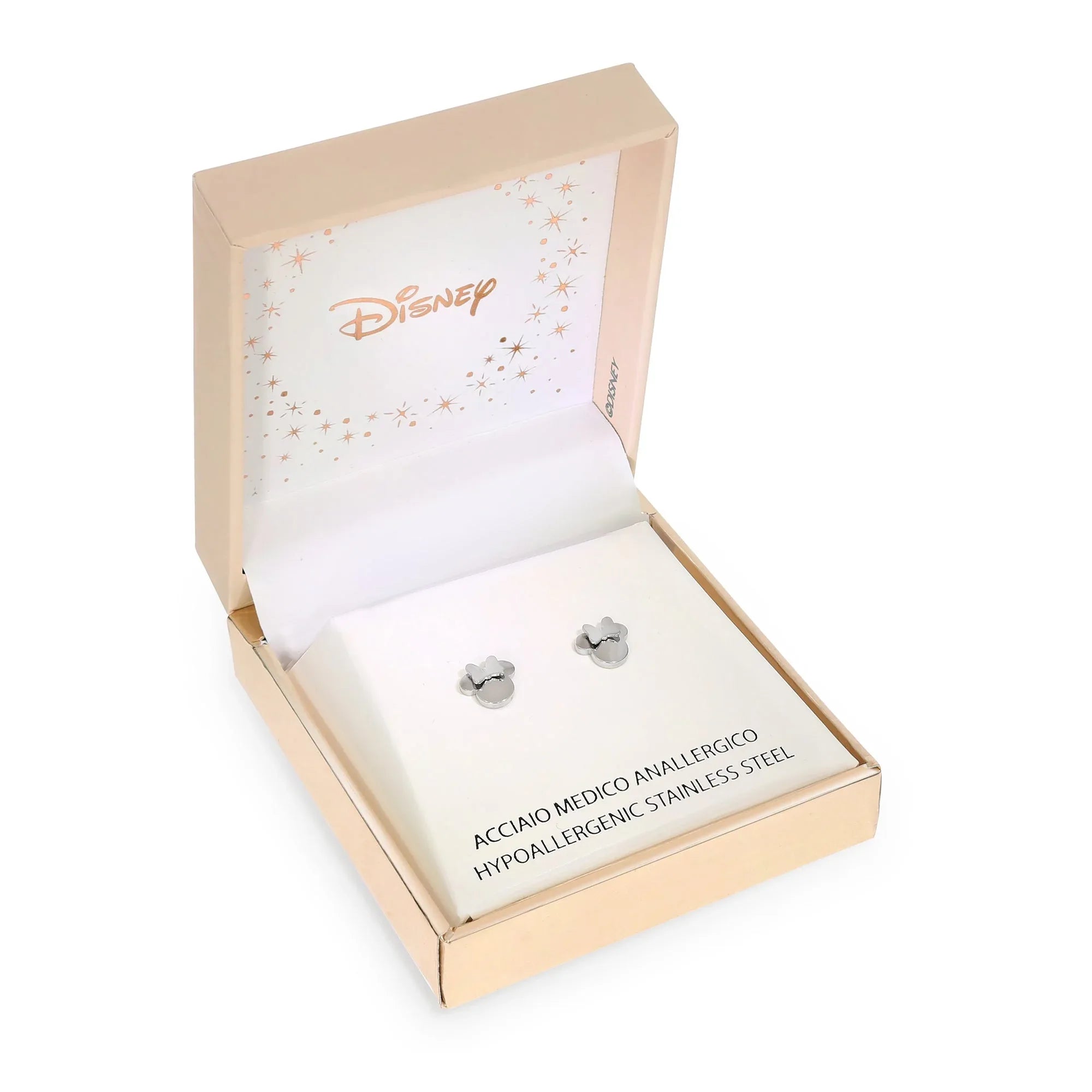 Orecchini Minnie - Argento bow silhouette - VitaMea