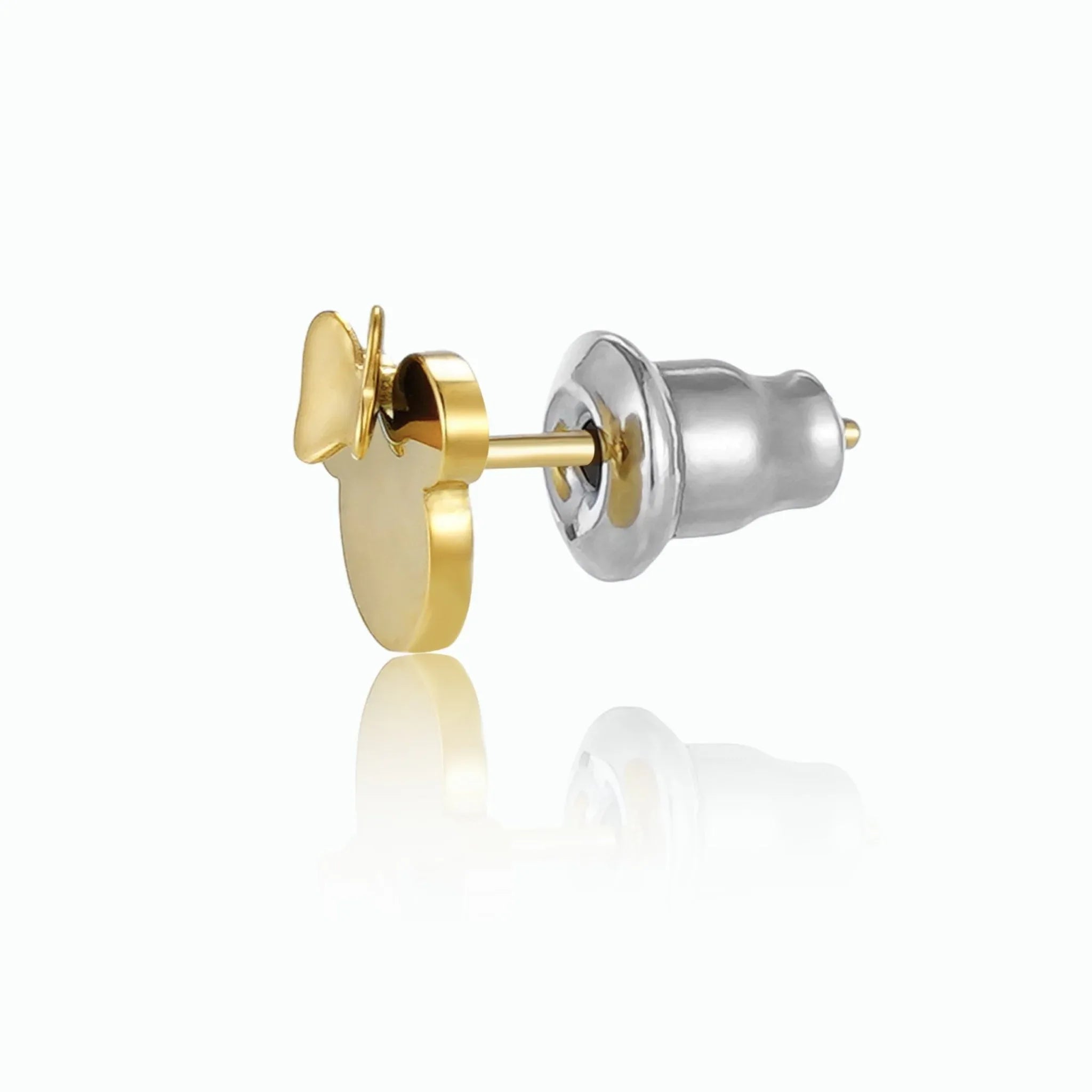 Orecchini Minnie - Oro bow silhouette - VitaMea