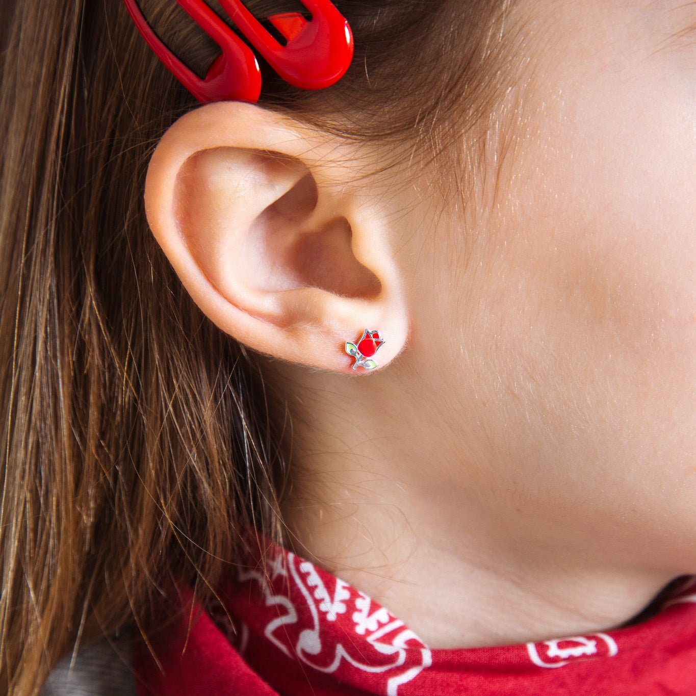 Orecchini Rosa Incantata - Baby - VitaMea - ES00104SL.CS - Orecchini -