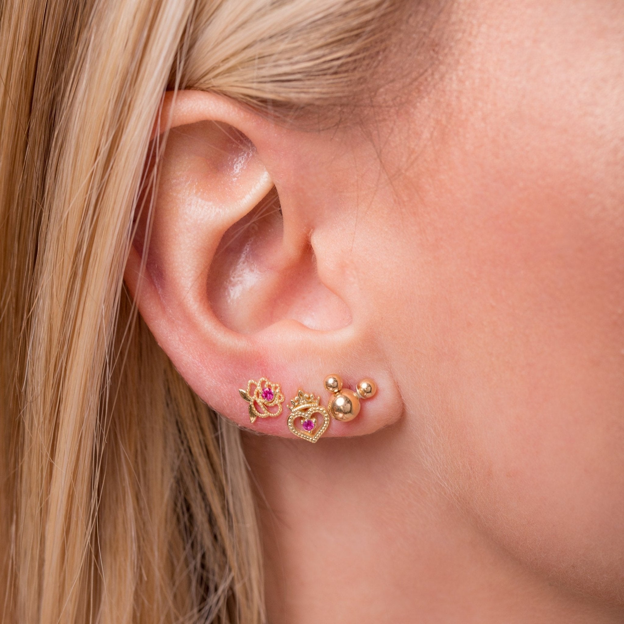 Orecchini Rosa Principessa - VitaMea - Orecchini -