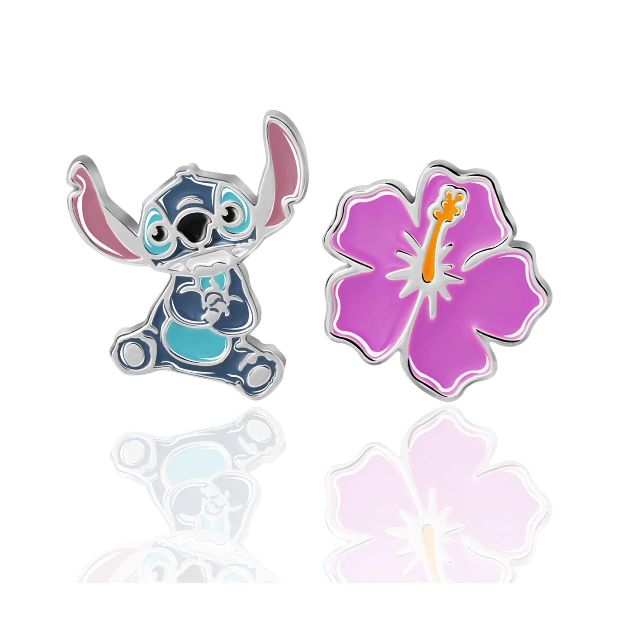 Orecchini Stitch & Fiore Aloha - VitaMea - ES00094SL.CS - Orecchini -