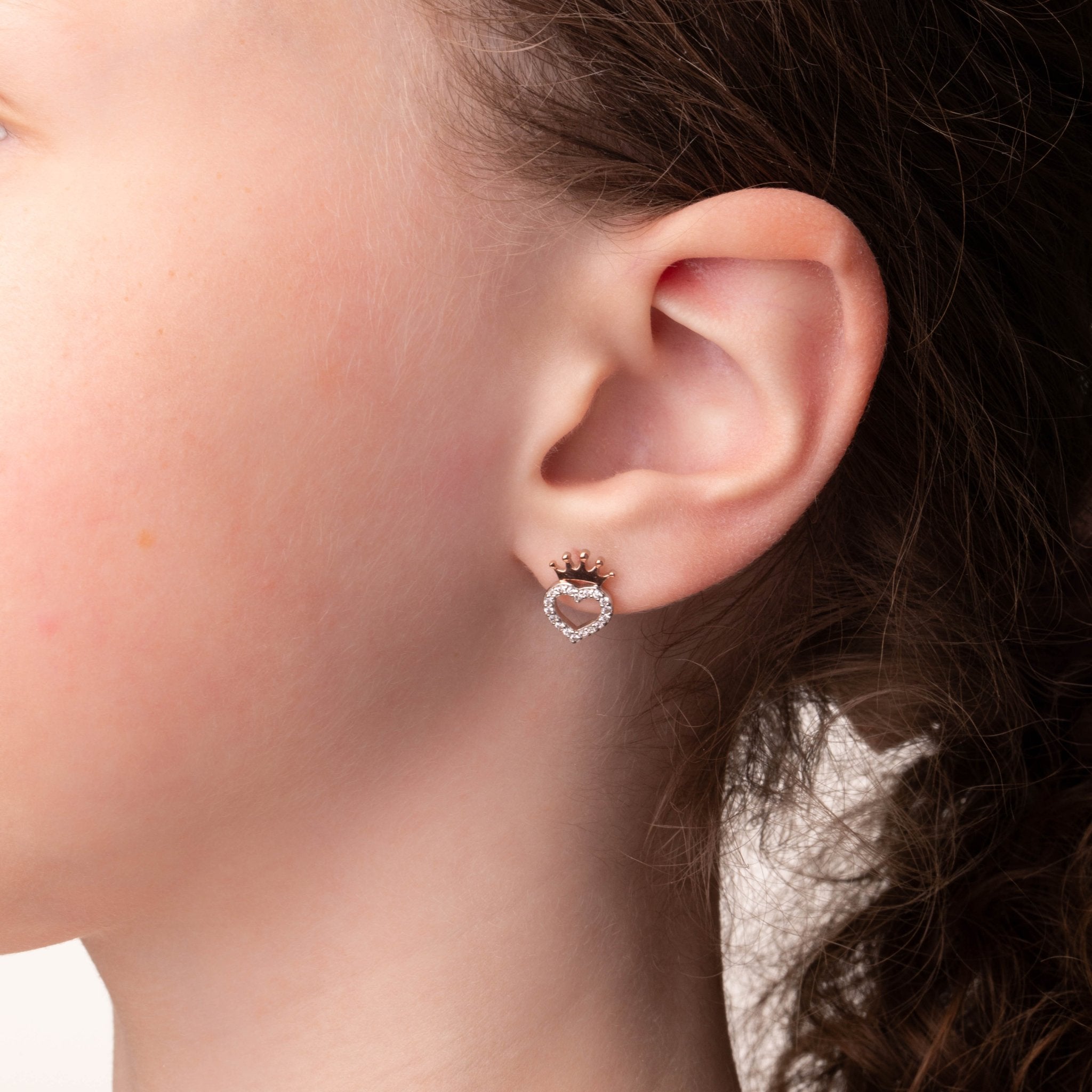 Orecchino Cuore e Corona - VitaMea - ES00005TZWL.CS - Orecchini -