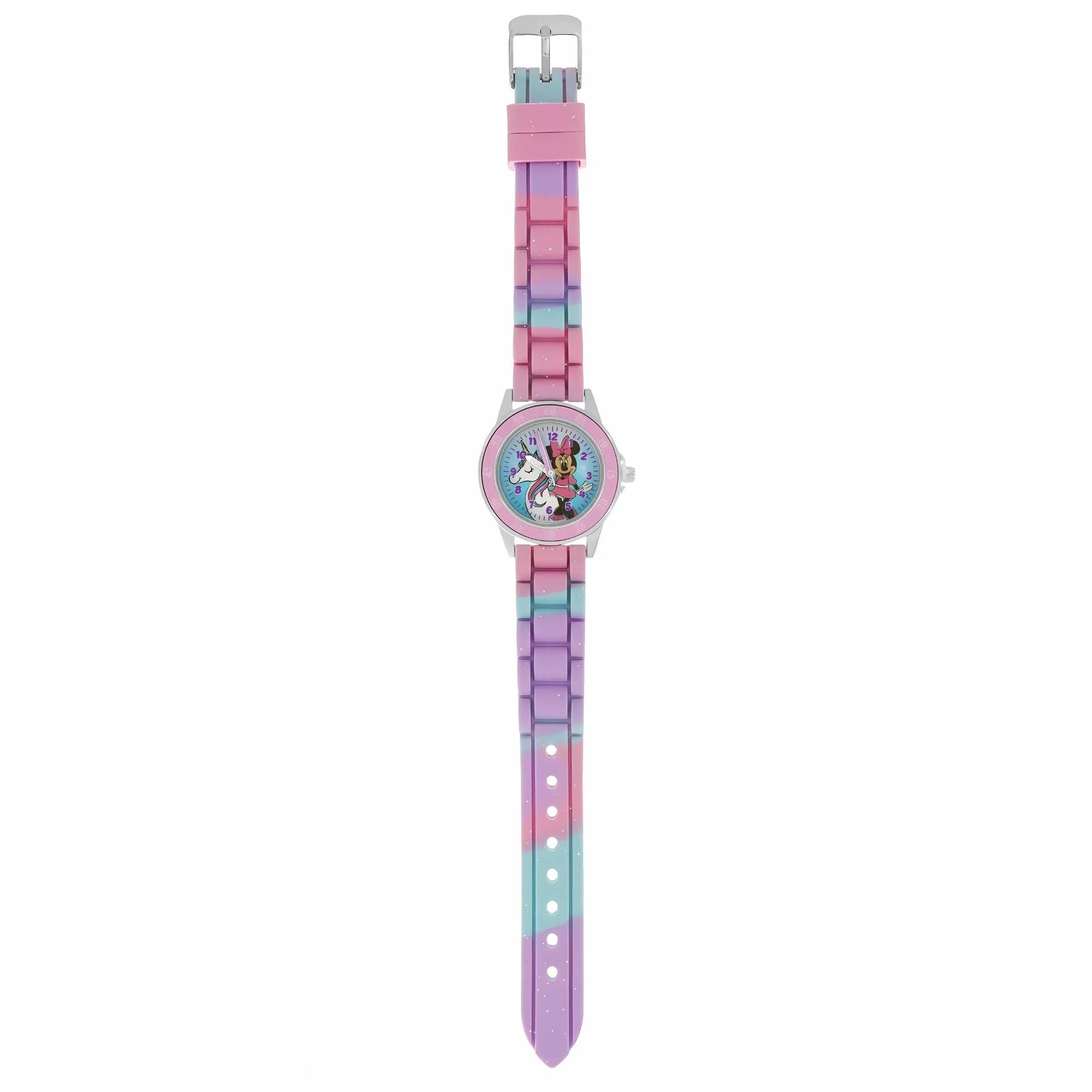 Orologio Time Teacher Minnie - Rosa, Blu - VitaMea